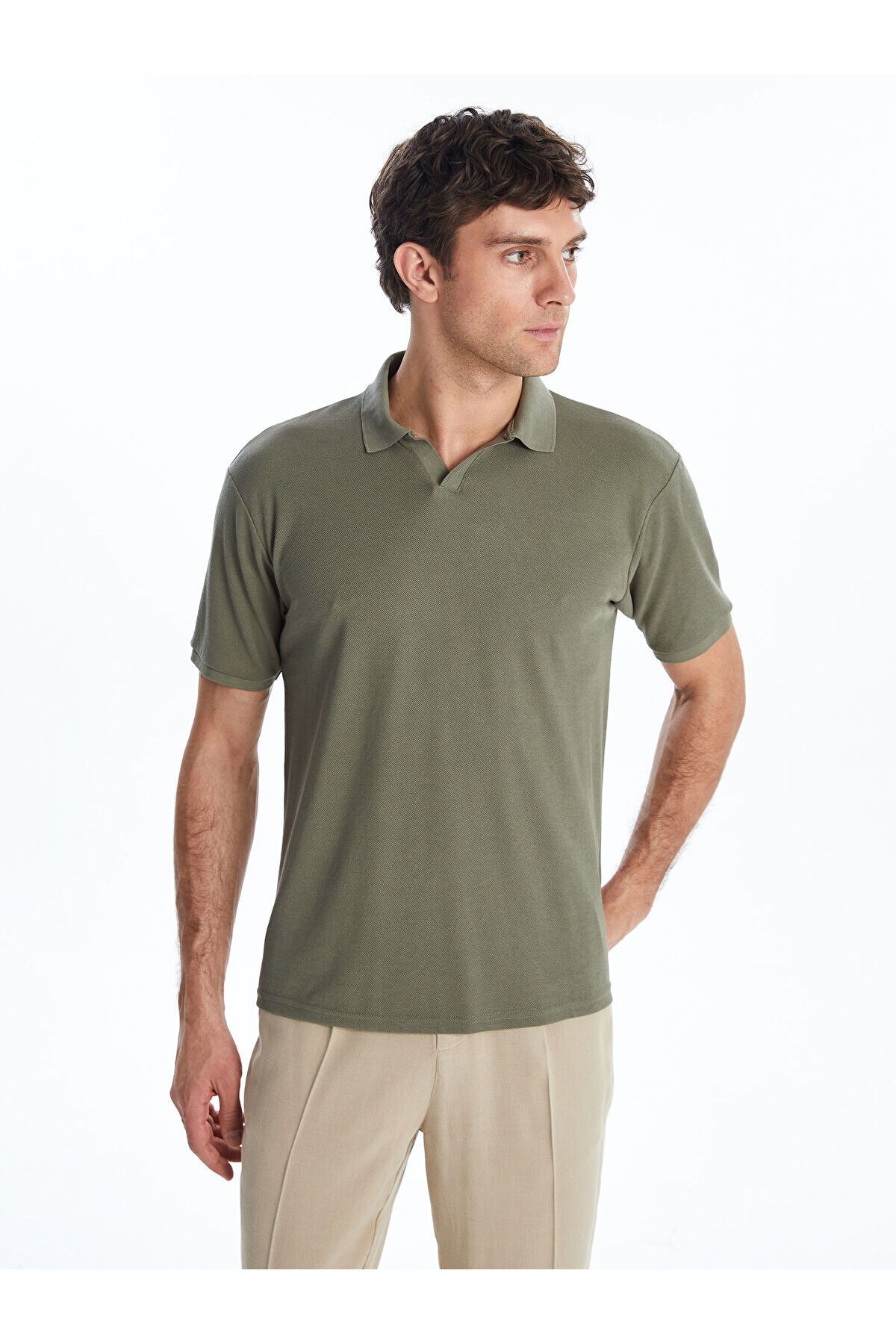 LC Waikiki Polo Yaka Kısa Kollu Erkek Tişört