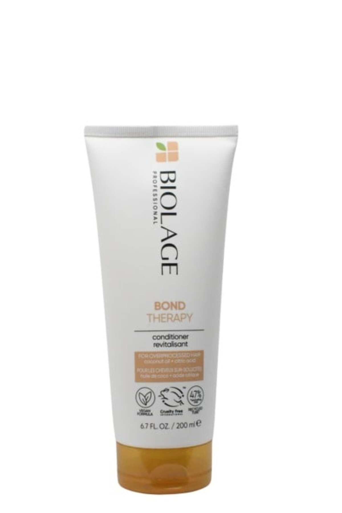 Biolage Balsam De Păr Bond Therapy Cu Ulei De Cocos Și Acid Citric Pentru Păr Deteriorat Și Supraprocesat Unisex - One Size