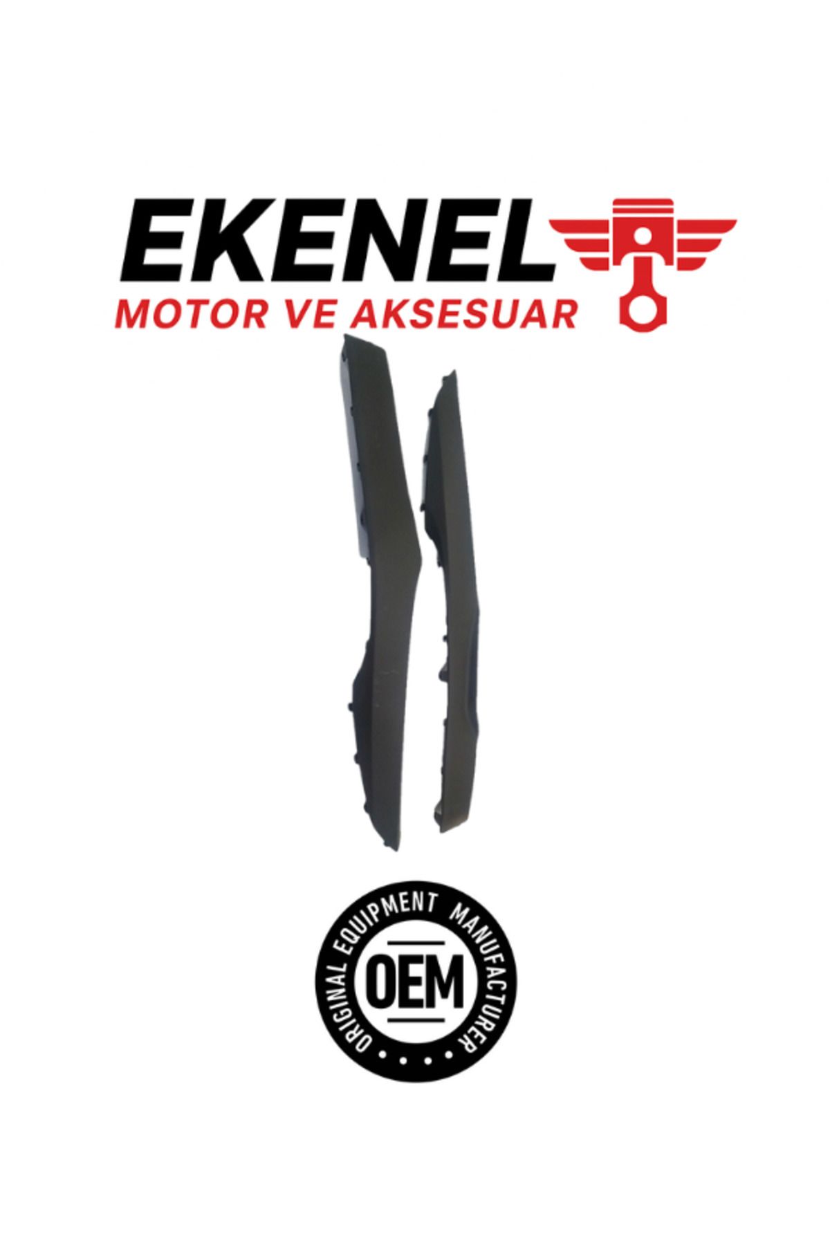 OEM Honda Alpha 110 Marşpiyel Koyu Gri Takım | OEM Yedek Parça