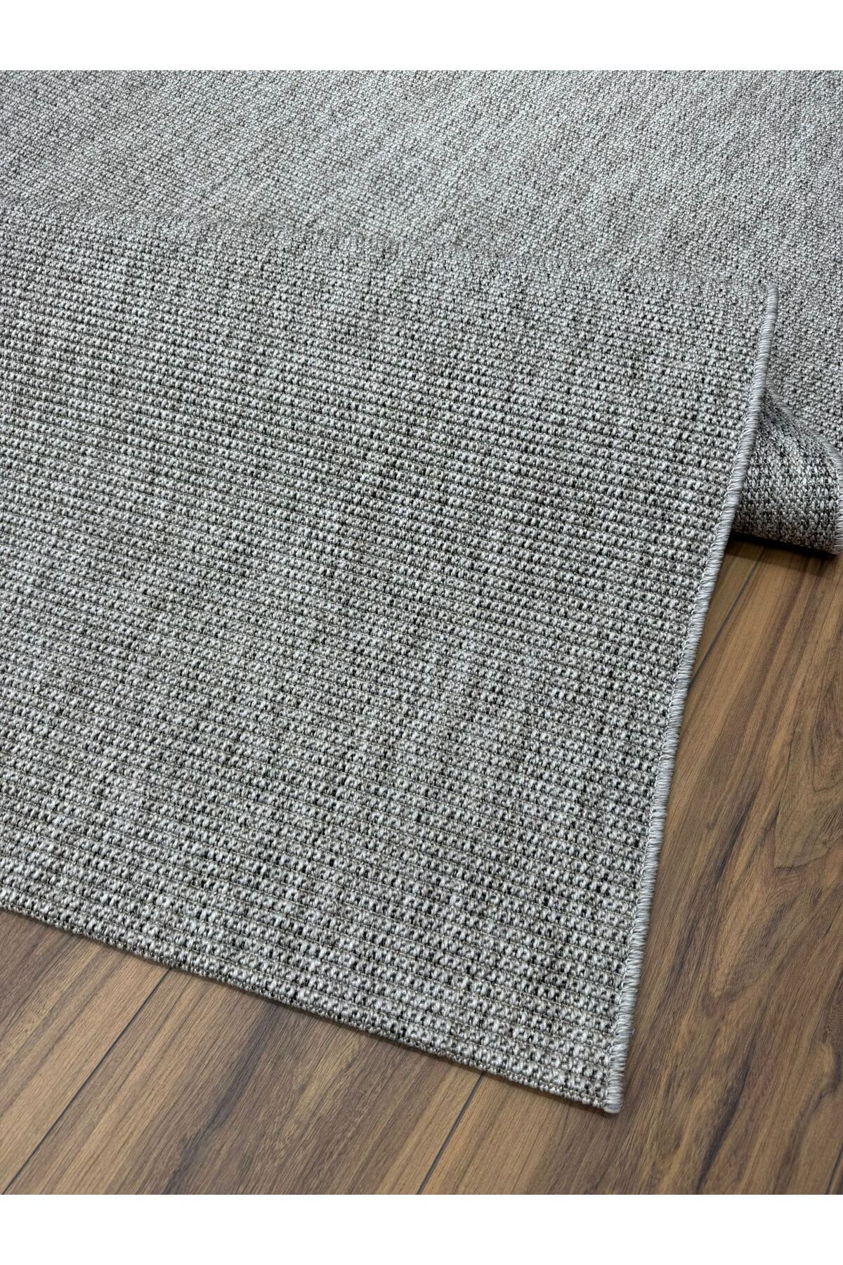 Neşem Halı Boutique Sisal halı- 664 - GRİ Hasır Dokulu Kolay Temizlenen Jut Görünümlü Halımız