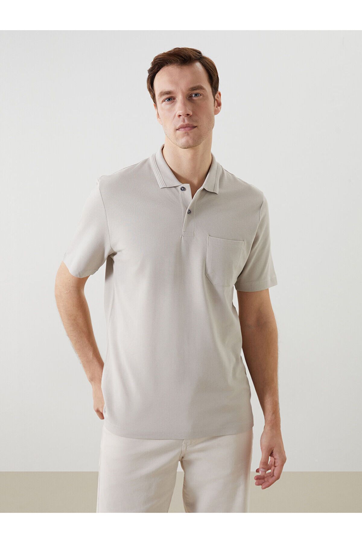 LC Waikiki Polo Yaka Kısa Kollu Pike Erkek Tişört