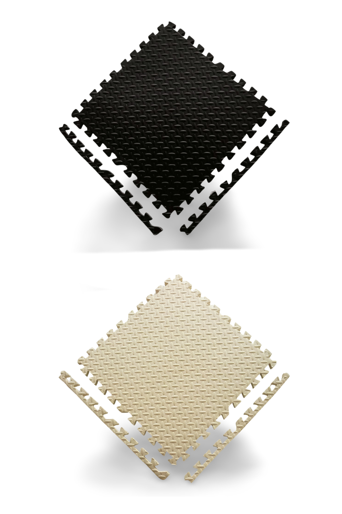 CARPAZAR Damla Desen Tatami Eva Spor Yoga Pilates Oyun Matı Halısı Minderi Puzzle 50x50 13mm 8 Adet 100x200 fotoğrafı 2 (önizleme)