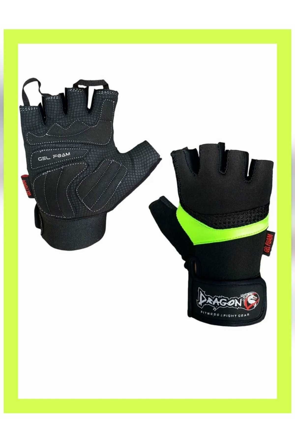 Dragondo -Body41 Ağırlık & Halter & Bisiklet & Fitness & Profesyonel Sporcu Eldiveni / Gloves Giftoom