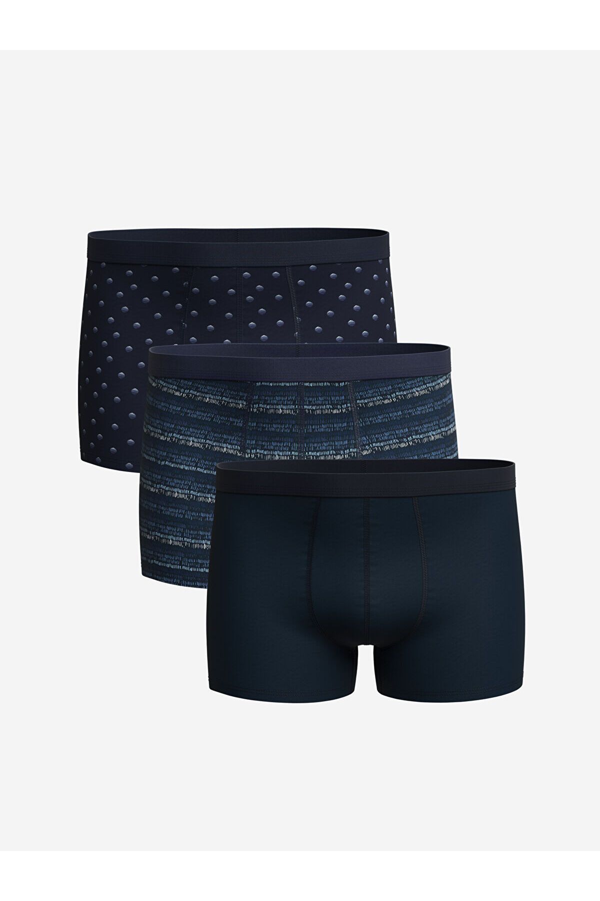 LC Waikiki Standart Kalıp Pamuklu Esnek Erkek Boxer 3'lü