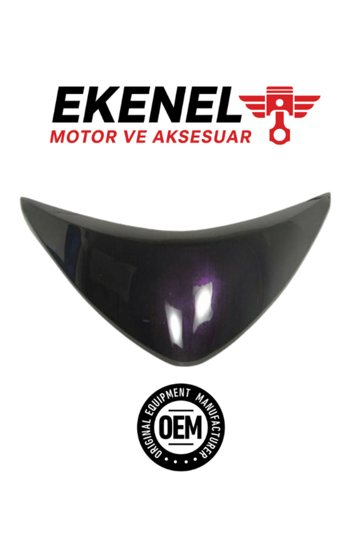 OEM Honda Alpha 110 Far Üst Kapak Mor | OEM Ön Gövde Üst Parçası