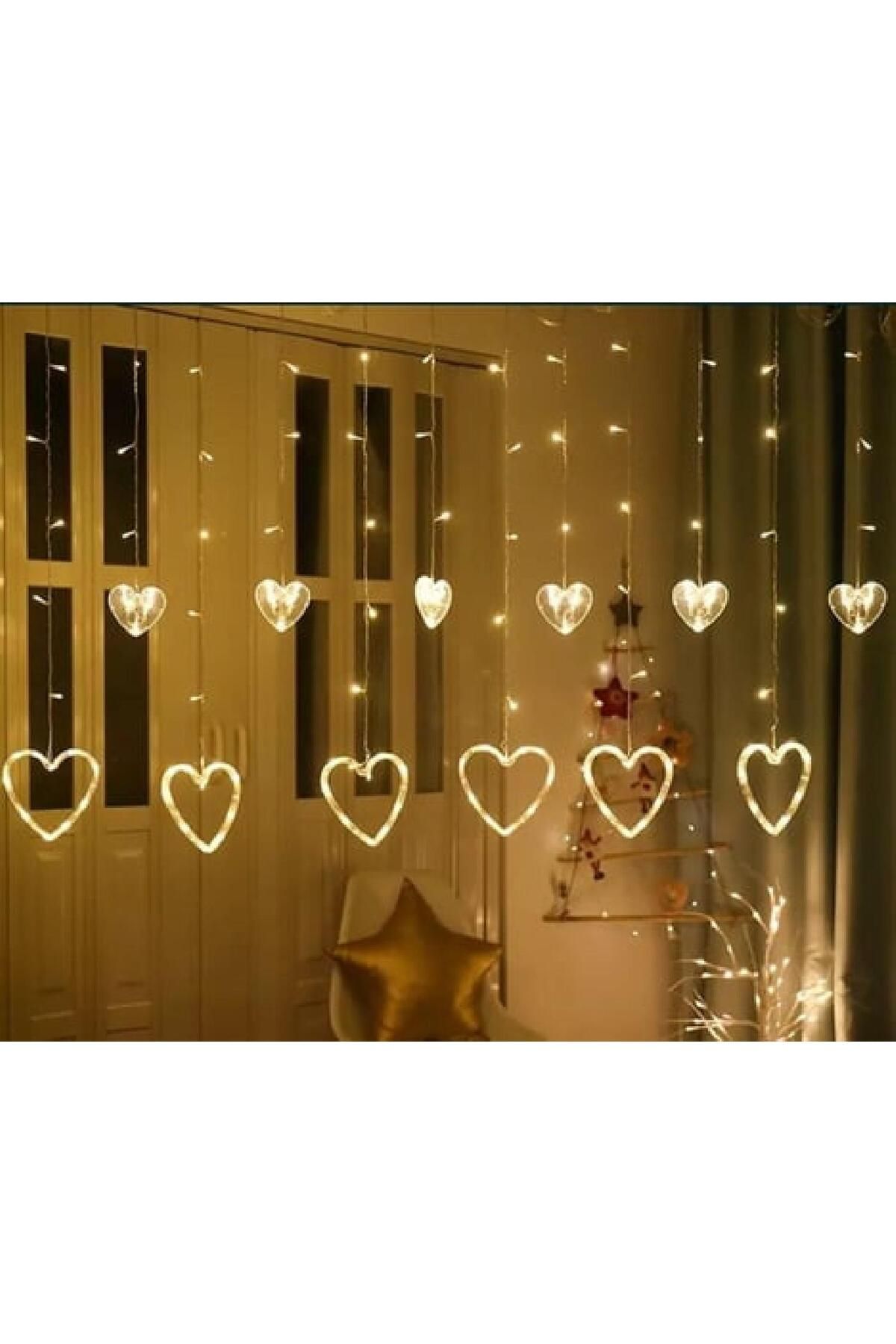 TATLI GÜNLER KALP 3 METRE GÜNIŞIĞI LED FİŞLİ