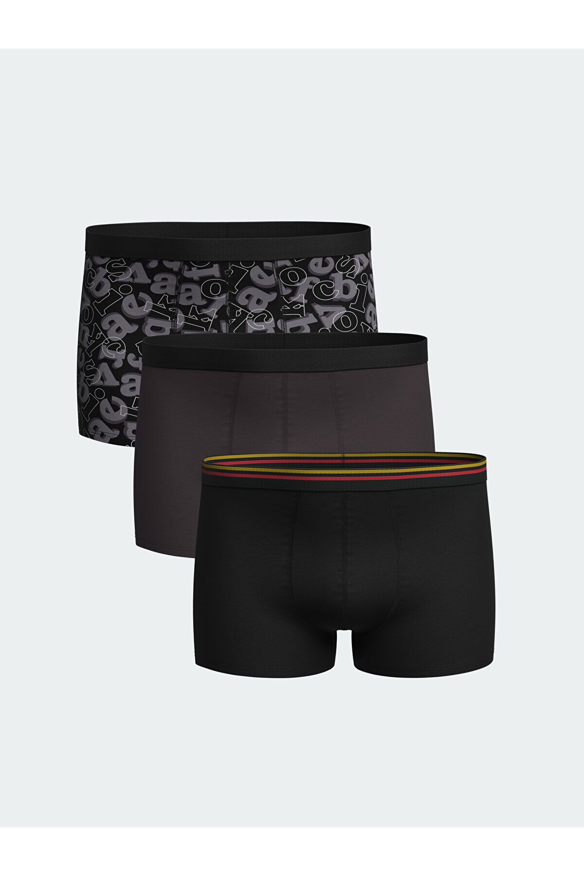 LC Waikiki Standart Kalıp Pamuklu Esnek Erkek Boxer 3'lü