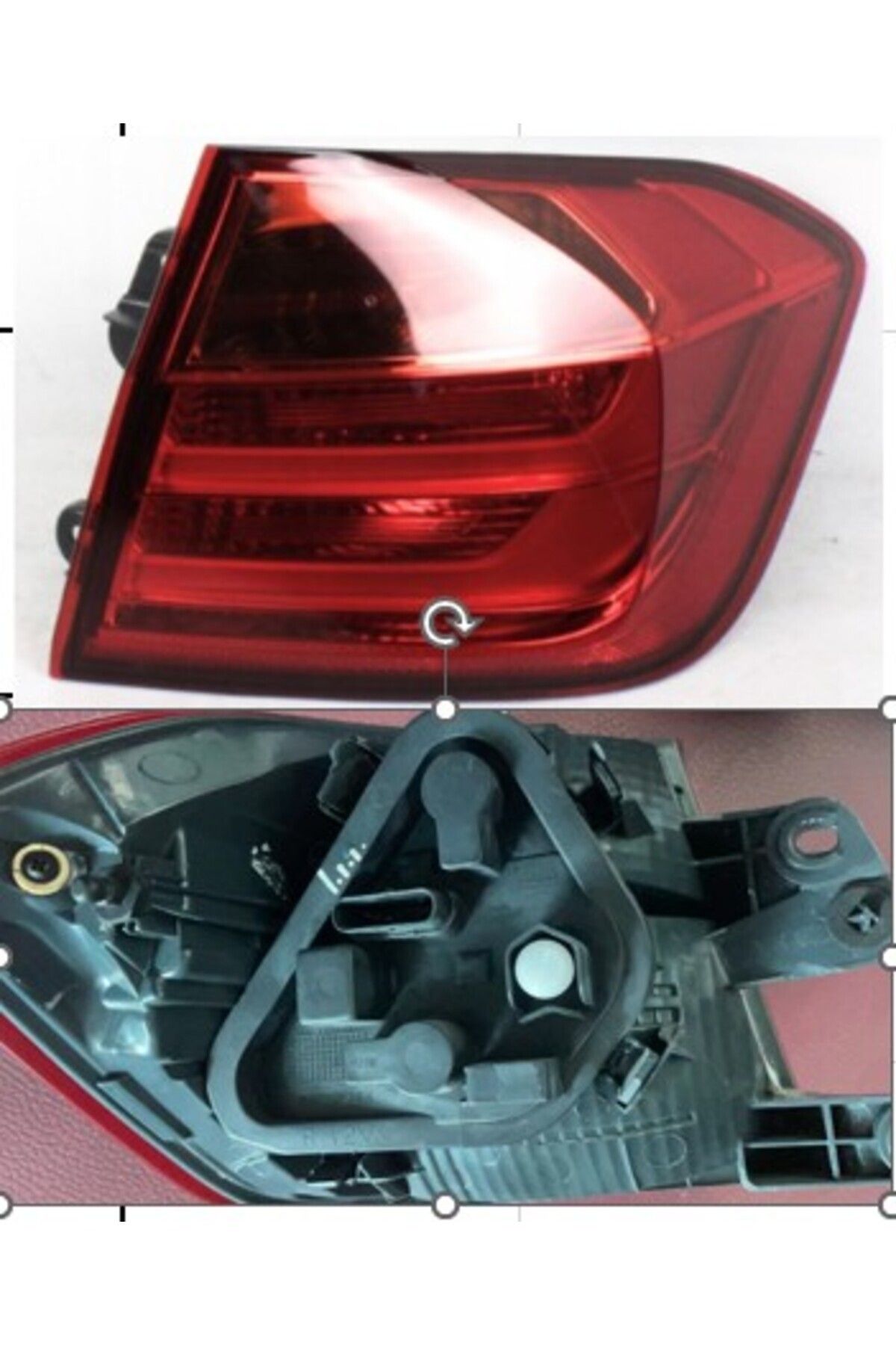 PARCAWORLD STOP LAMBASI LED (SOKETLİ ) DIŞ SAG F30 2012-2016