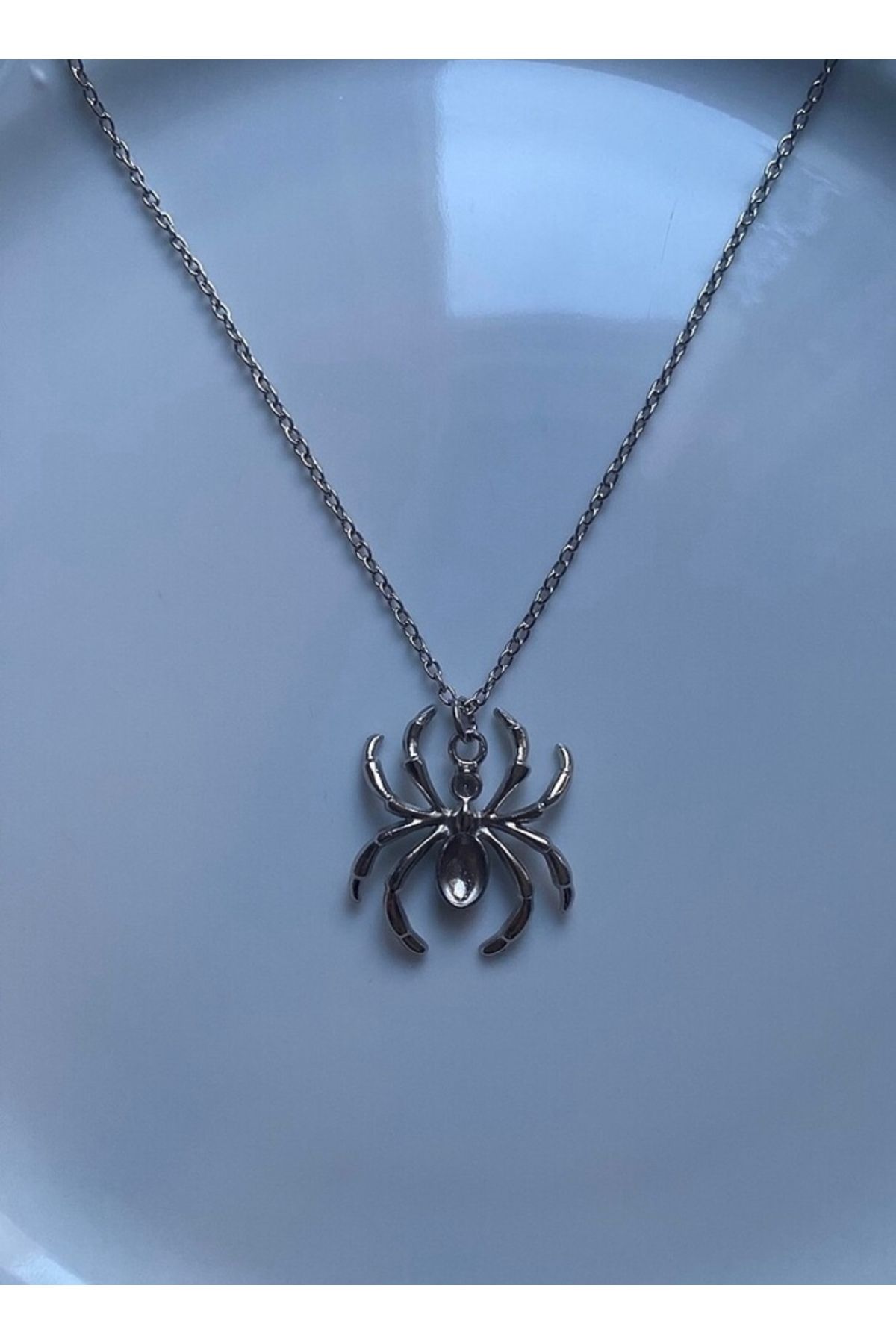 COLLECTİON Örümcek zincir kolye