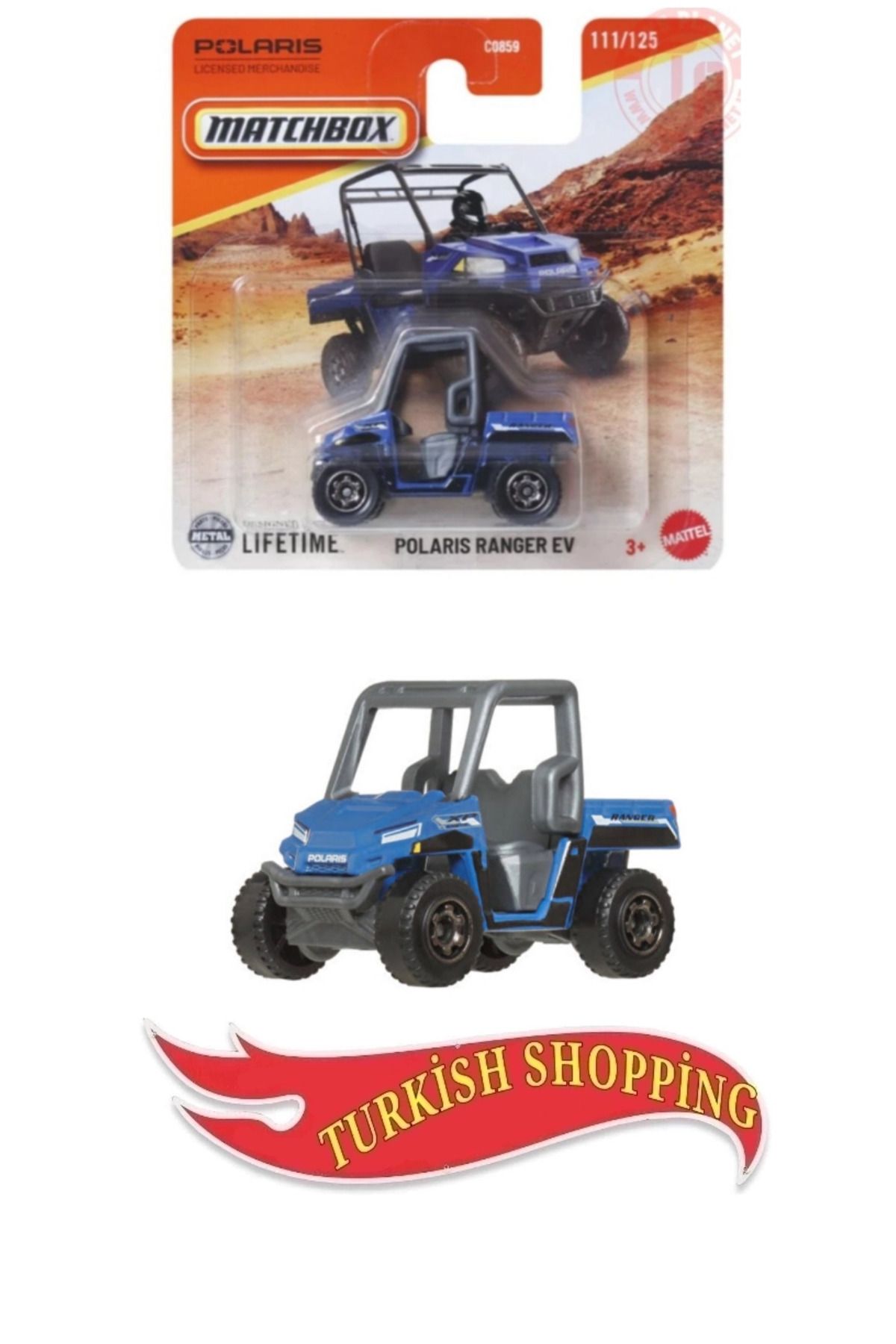 HOT WHEELS Matchbox 1:64 Ölçek Lifetime Ranger Ev