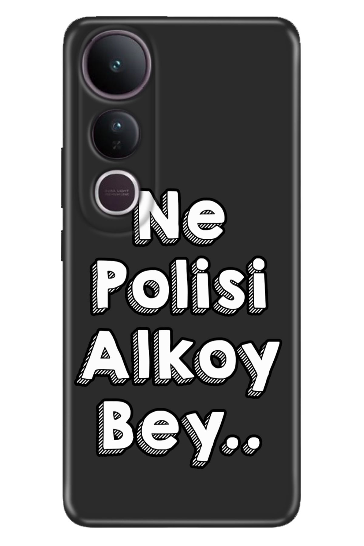 ADACASE Vivo V50 Lite 5G Kılıf Renkli Silikon Baskılı TPU Ne Polisi