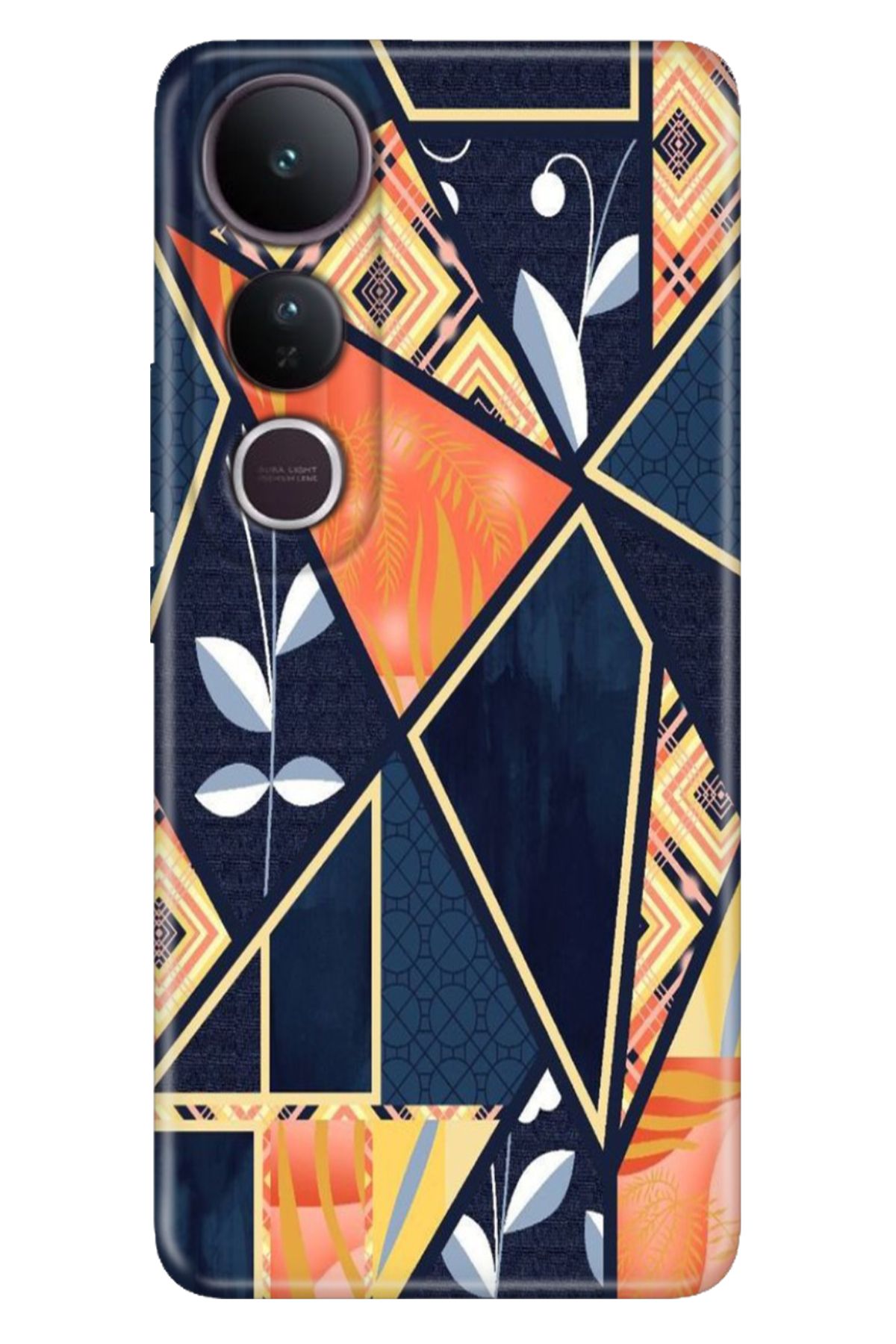 Cekuonline Vivo V50 Lite 5g Kılıf Tema Art Desenli Baskılı Silikon Sultan