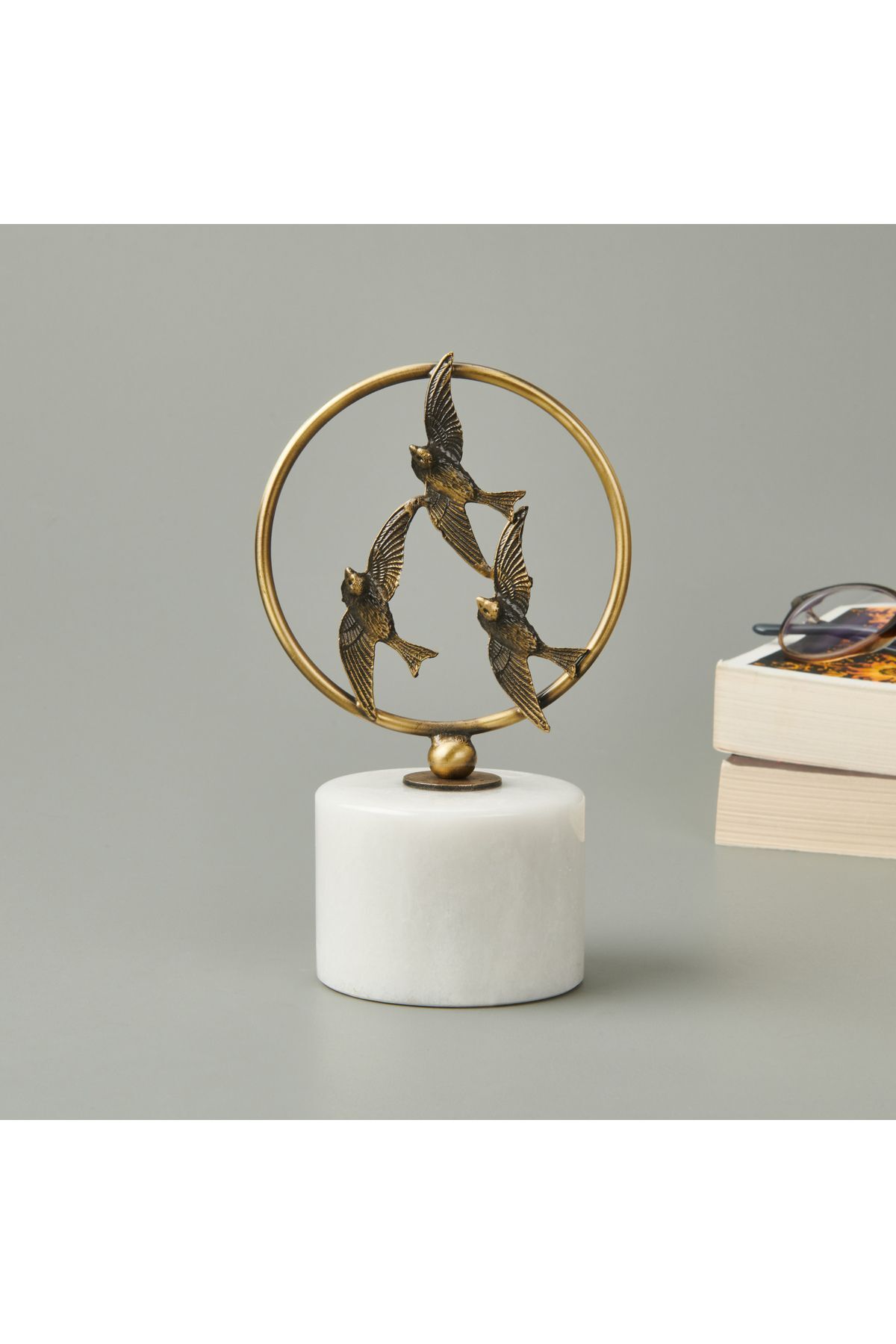 teknotrust Deco Kırlangıç Dekor - Bronz - 19 cm