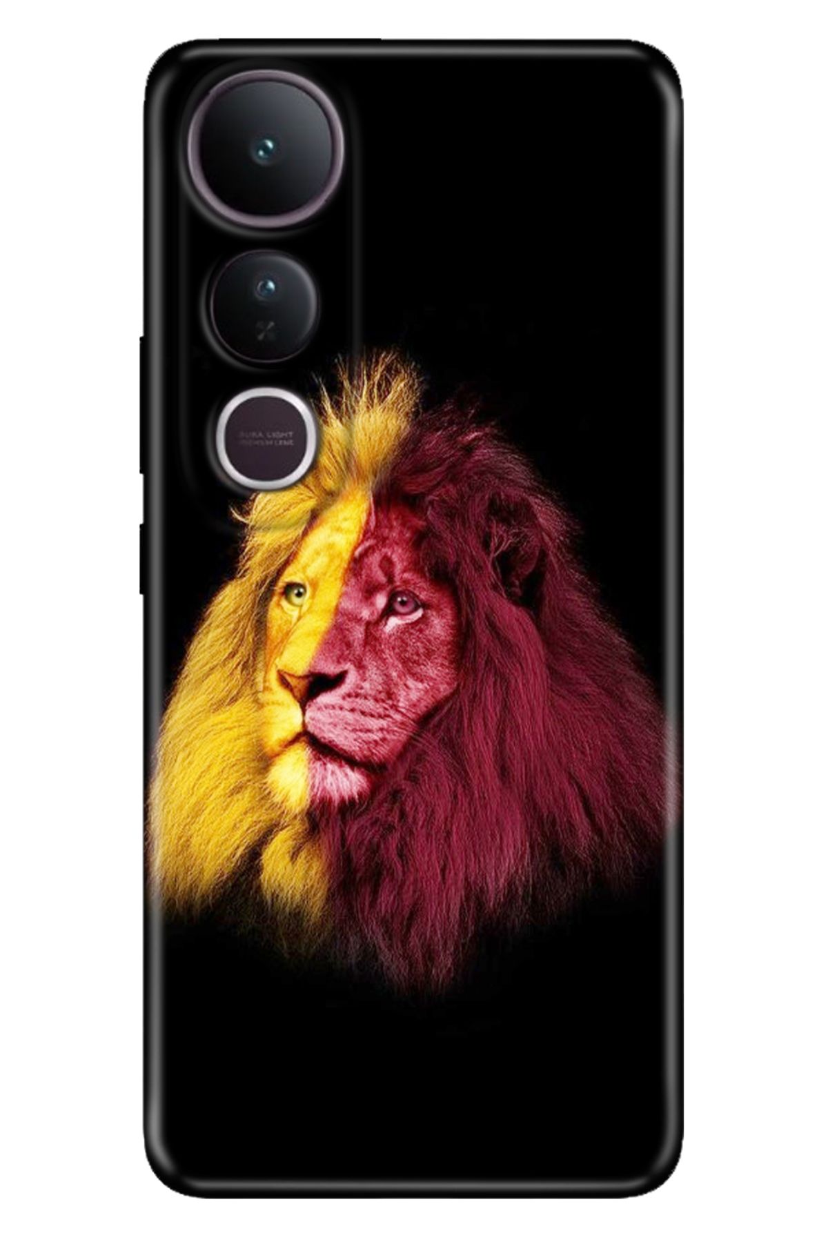 ADACASE Vivo V50 Lite 5G Kılıf Dekoratif Silikon Baskılı Kapak Gs5