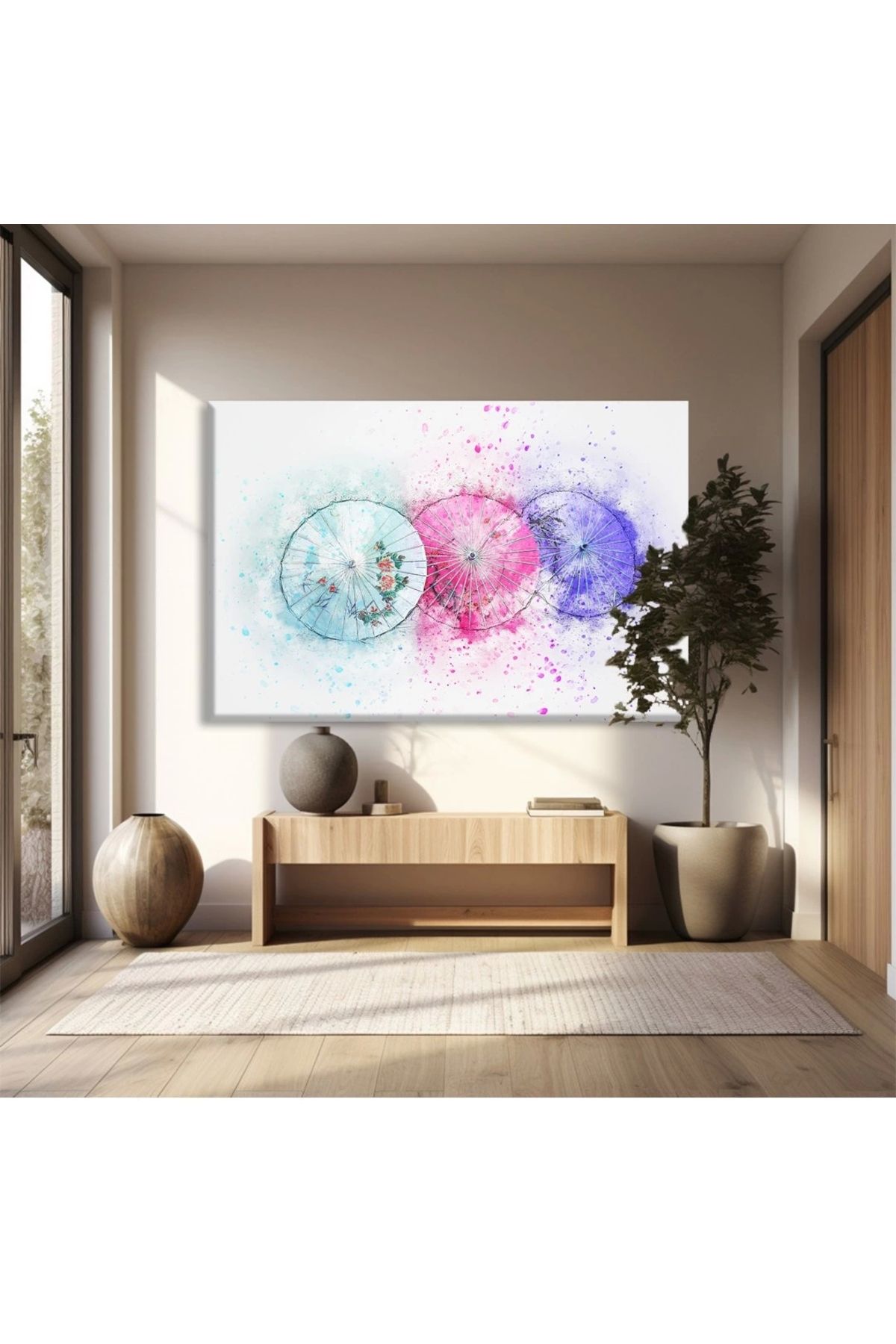 VOGLOO Kristal Düşünce Kanvas Tablo