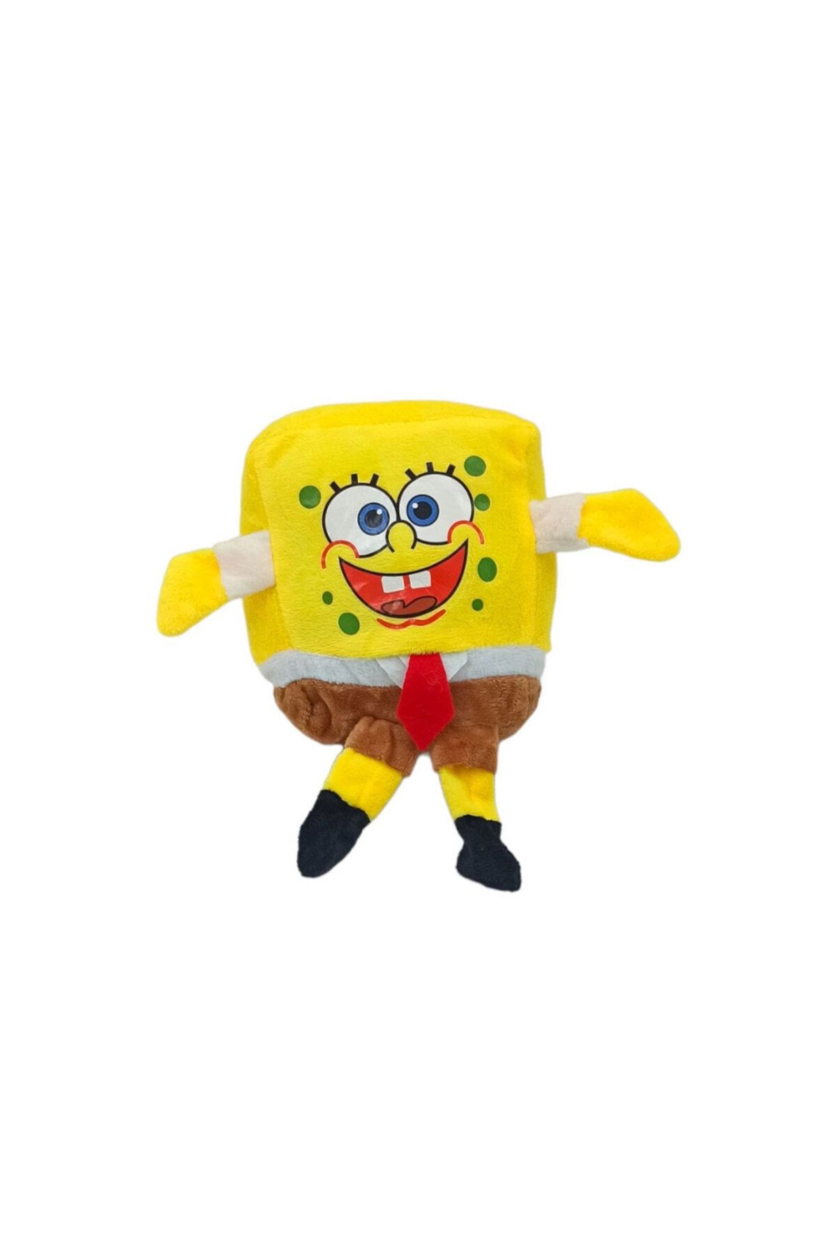 Oyuncak Evi Sünger Bob Peluş Oyuncak ve Oyun Arkadaşı 25 Cm Kaliteli Malzeme Üretilmiştir