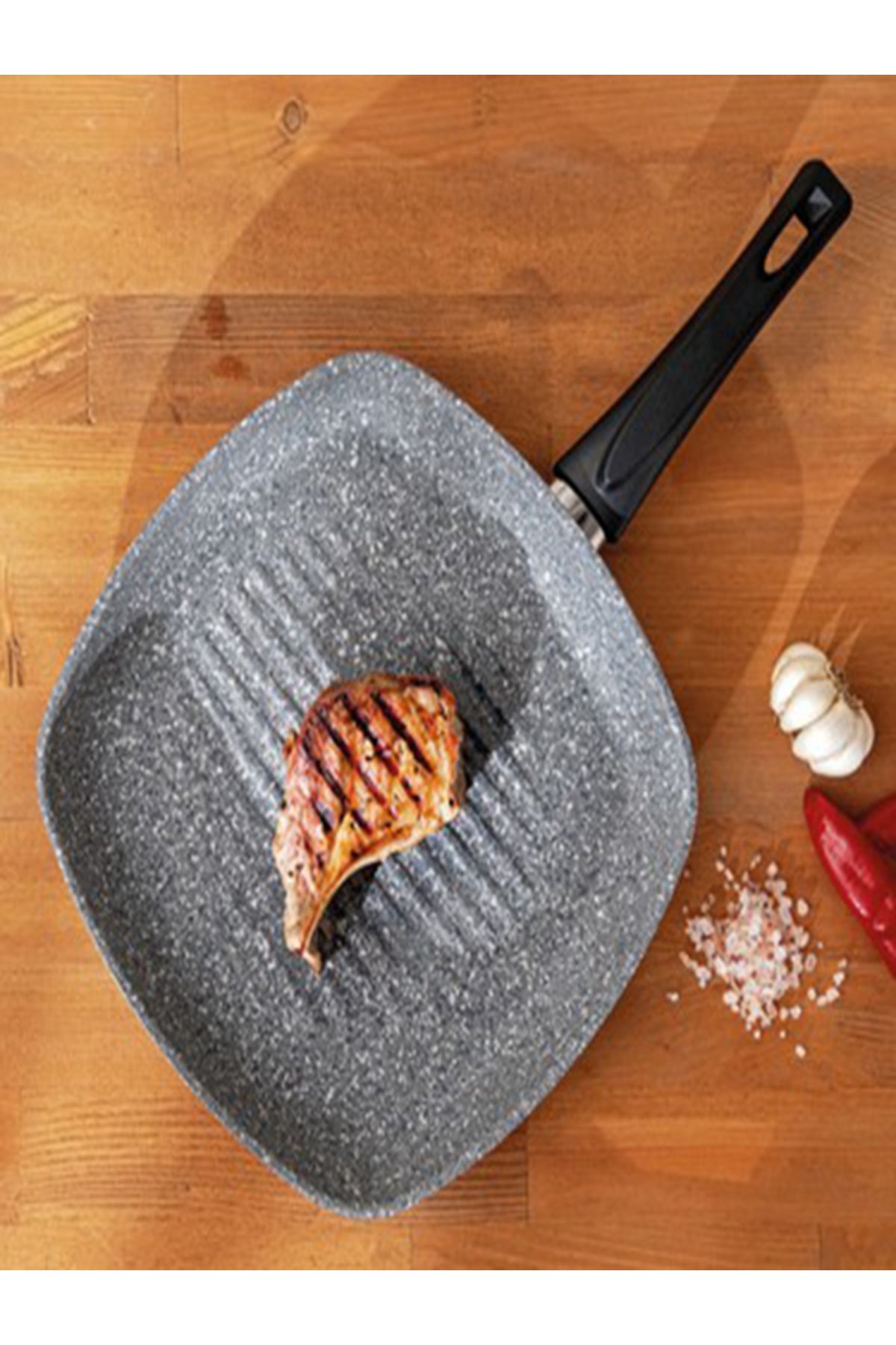 DURA 28CM GRANİT GRİLL TAVA