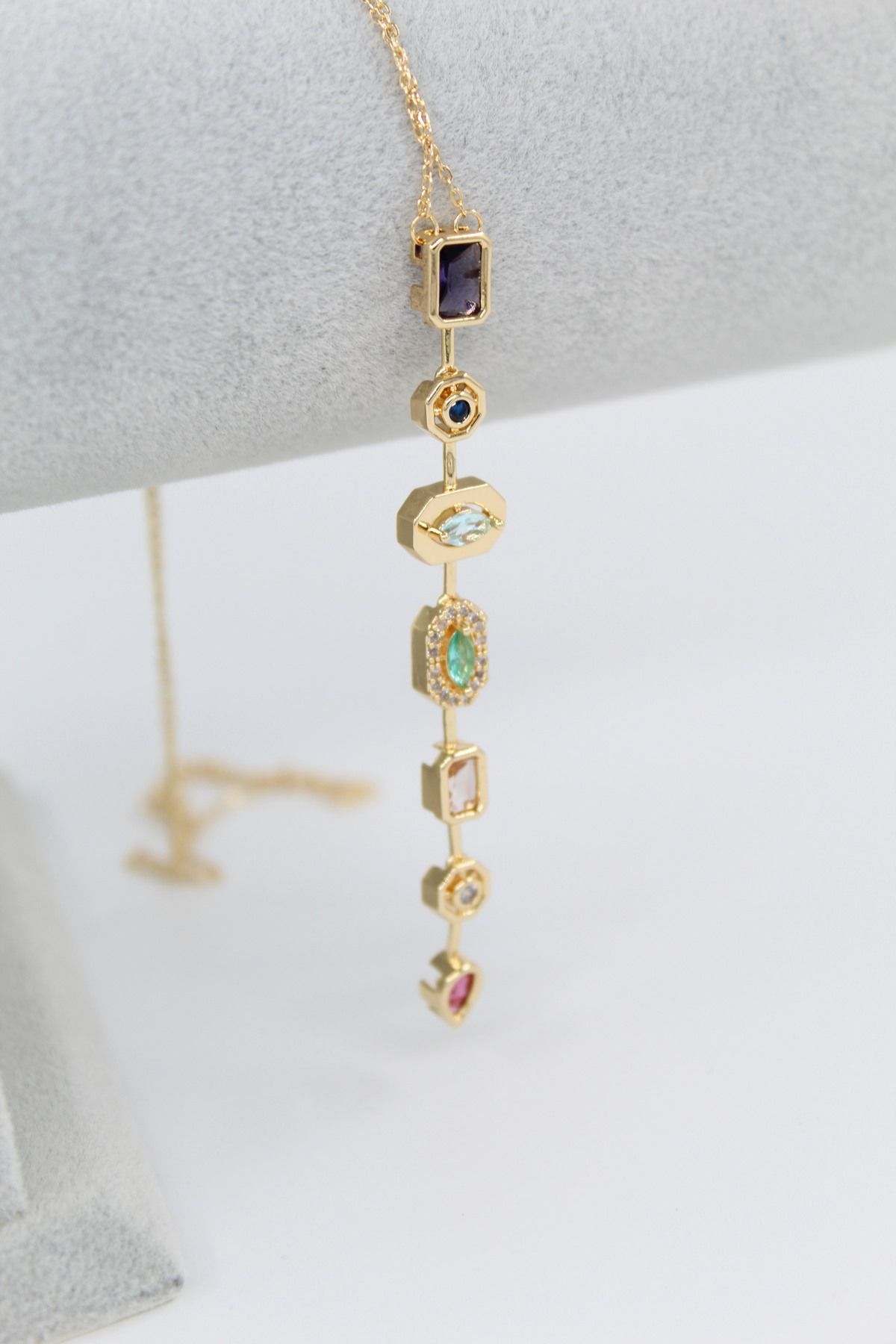 Celion Jewelry Celion Taşlı Y Kolye