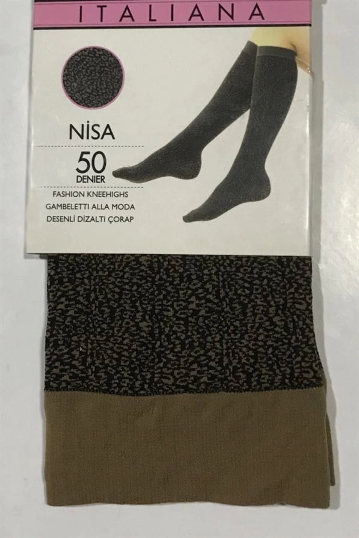 Moda Şahsenem İtaliana Nisa Dizaltı Mavi Standart