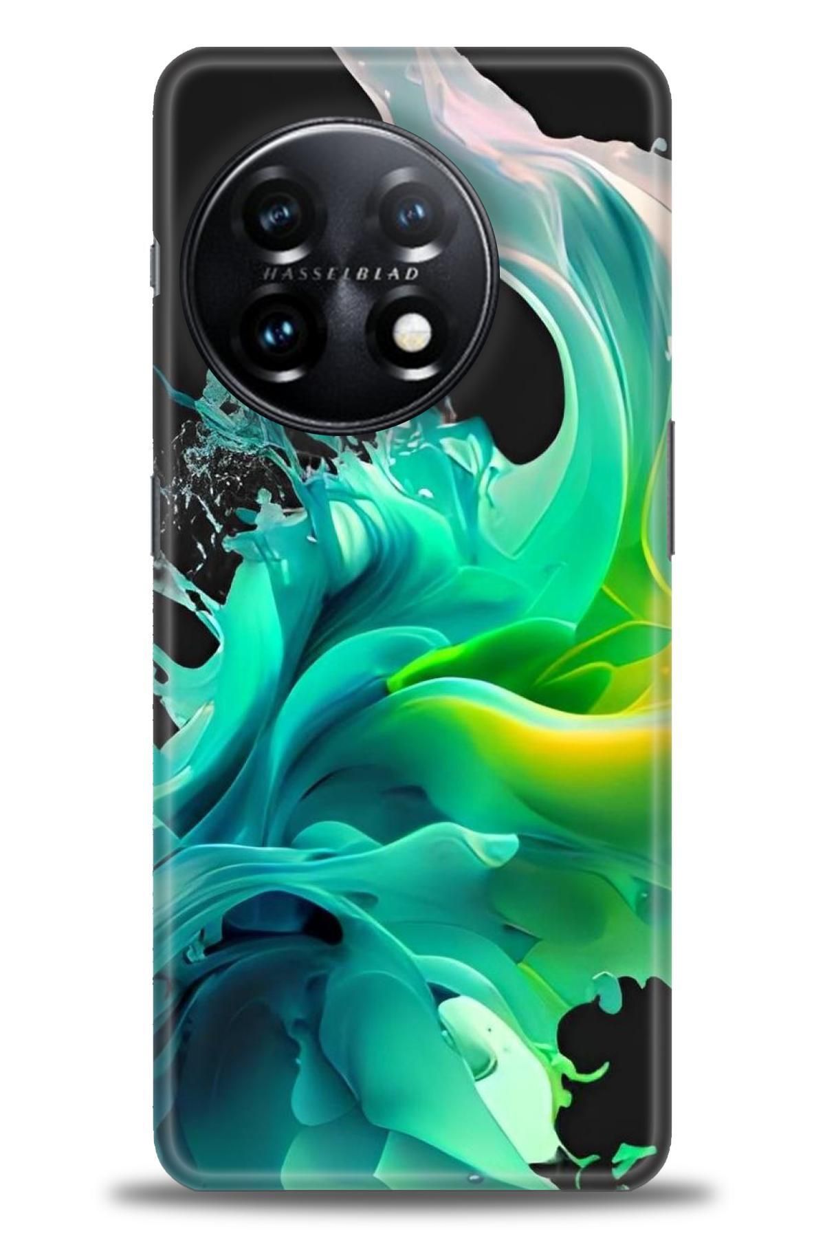 Oneplus 11 İle Uyumlu HD Baskılı Desenli Silikon Kılıf - 554