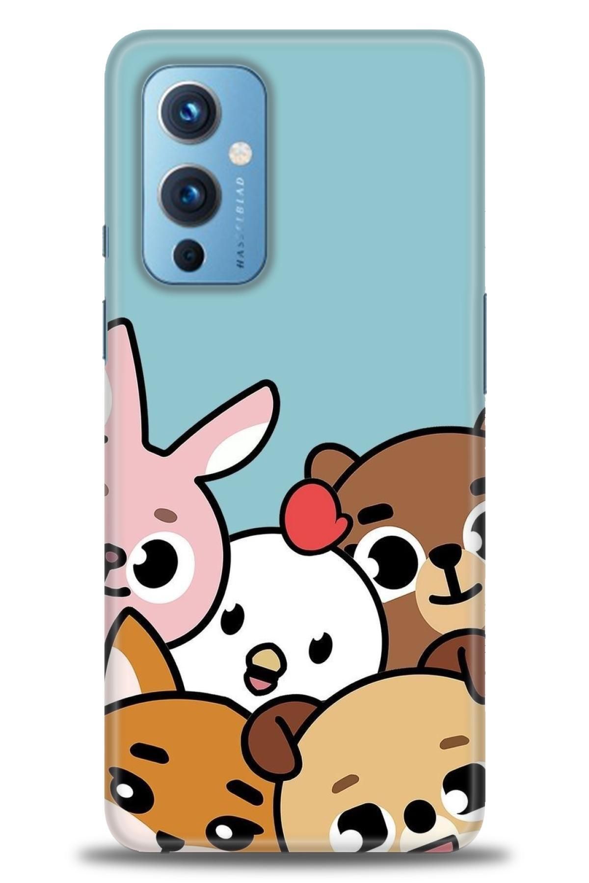 Oneplus 9 İle Uyumlu HD Baskılı Desenli Silikon Kılıf - 388