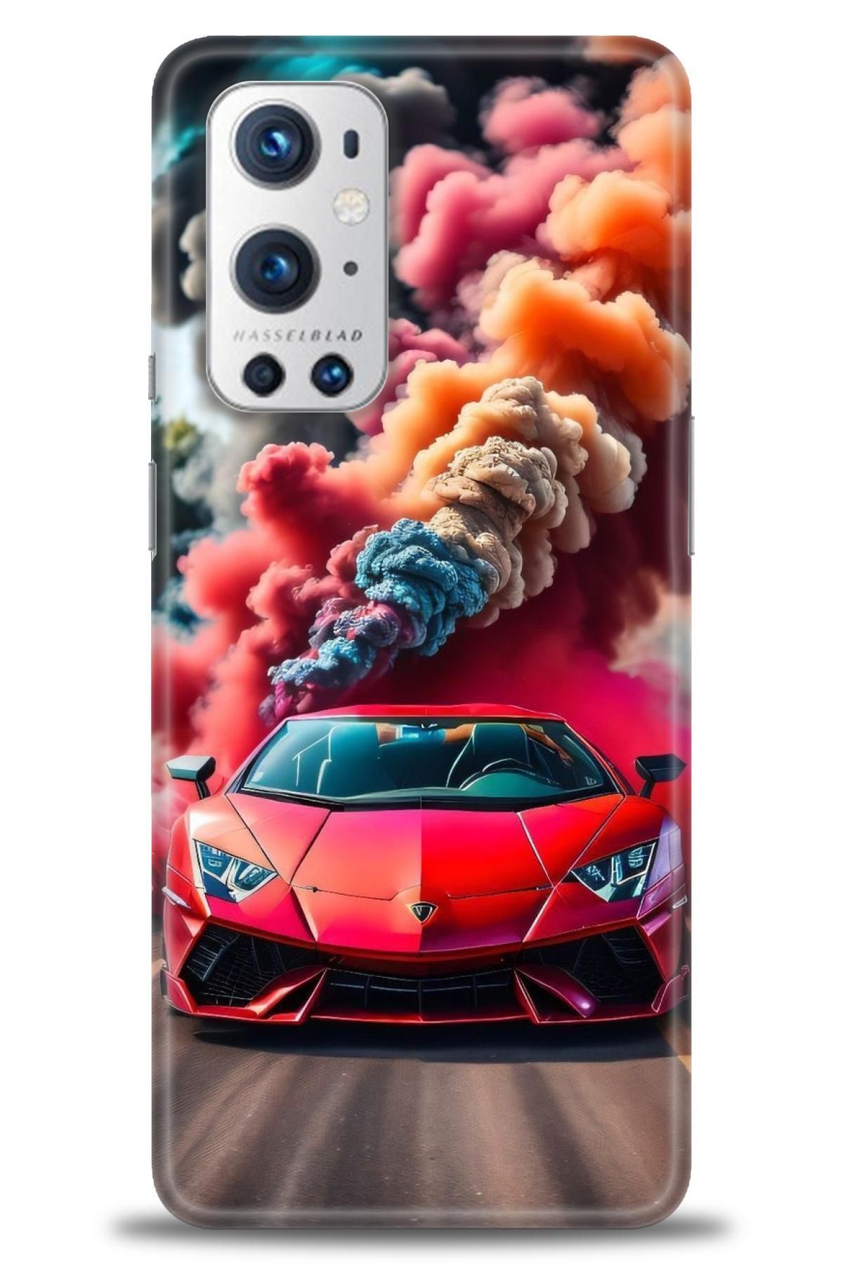 Oneplus 9 Pro İle Uyumlu HD Baskılı Desenli Silikon Kılıf - 854