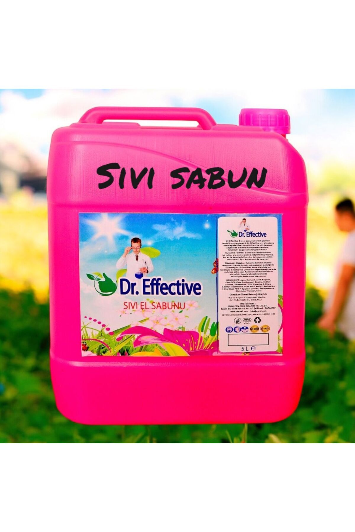 DR EFFECTIVE DR.EFFECTIVE SIVI EL SABUNU CİLDİNİ NEMLENDİR VE TEMİZLE MİSAFIRLERİNE KULLAN 5 LT