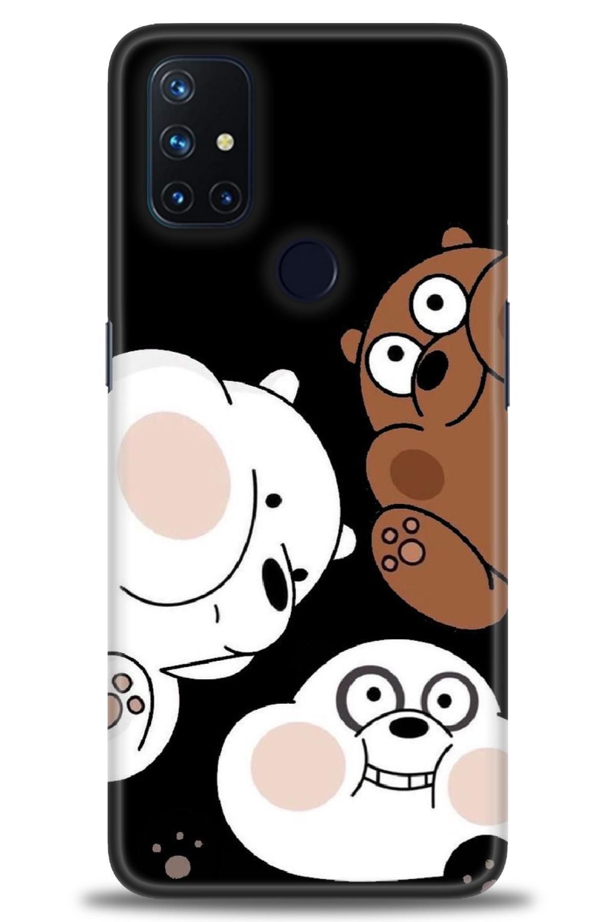 Oneplus Nord N10 İle Uyumlu HD Baskılı Desenli Silikon Kılıf - 81