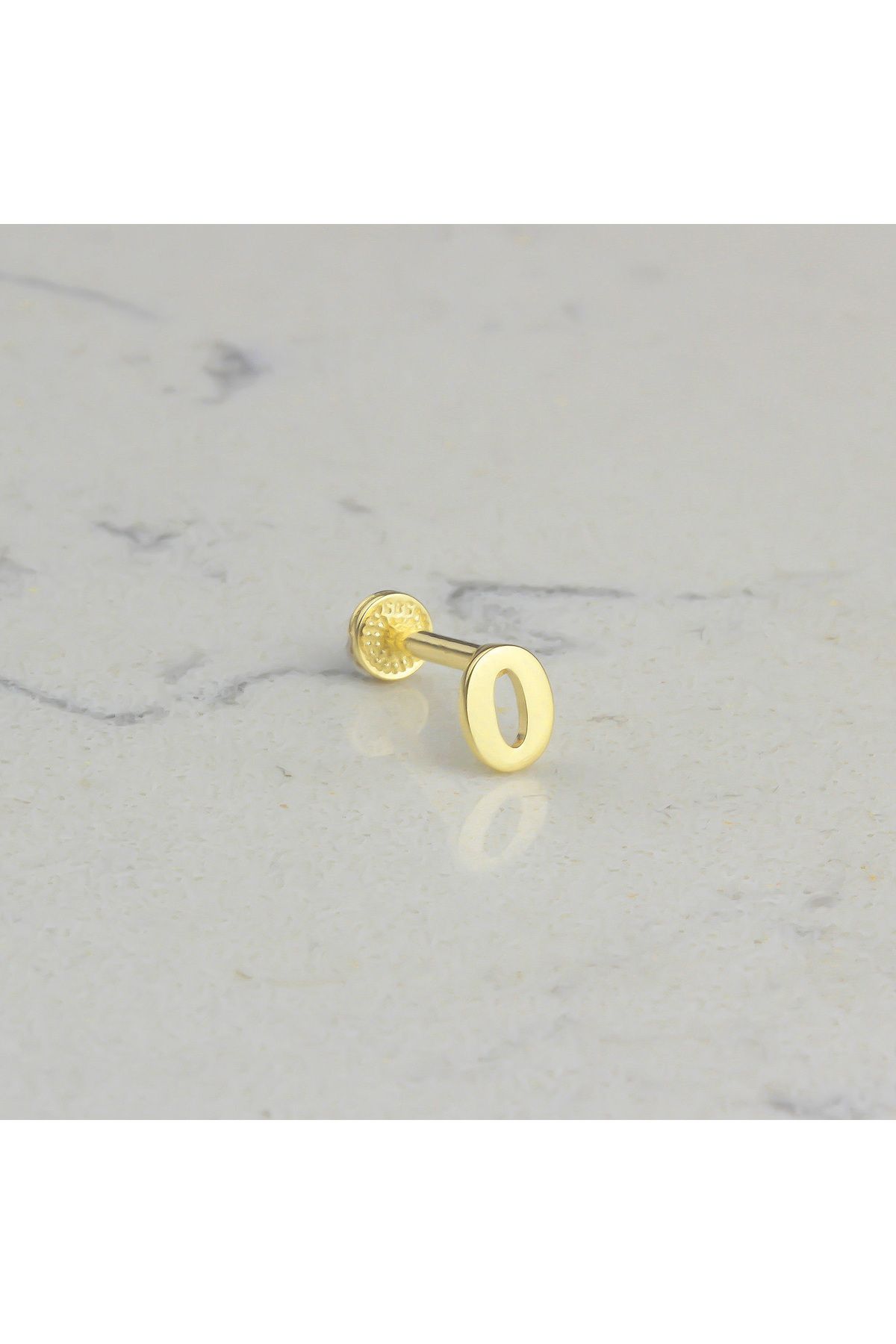 Glorria Altın 0 Rakam Tragus Piercing