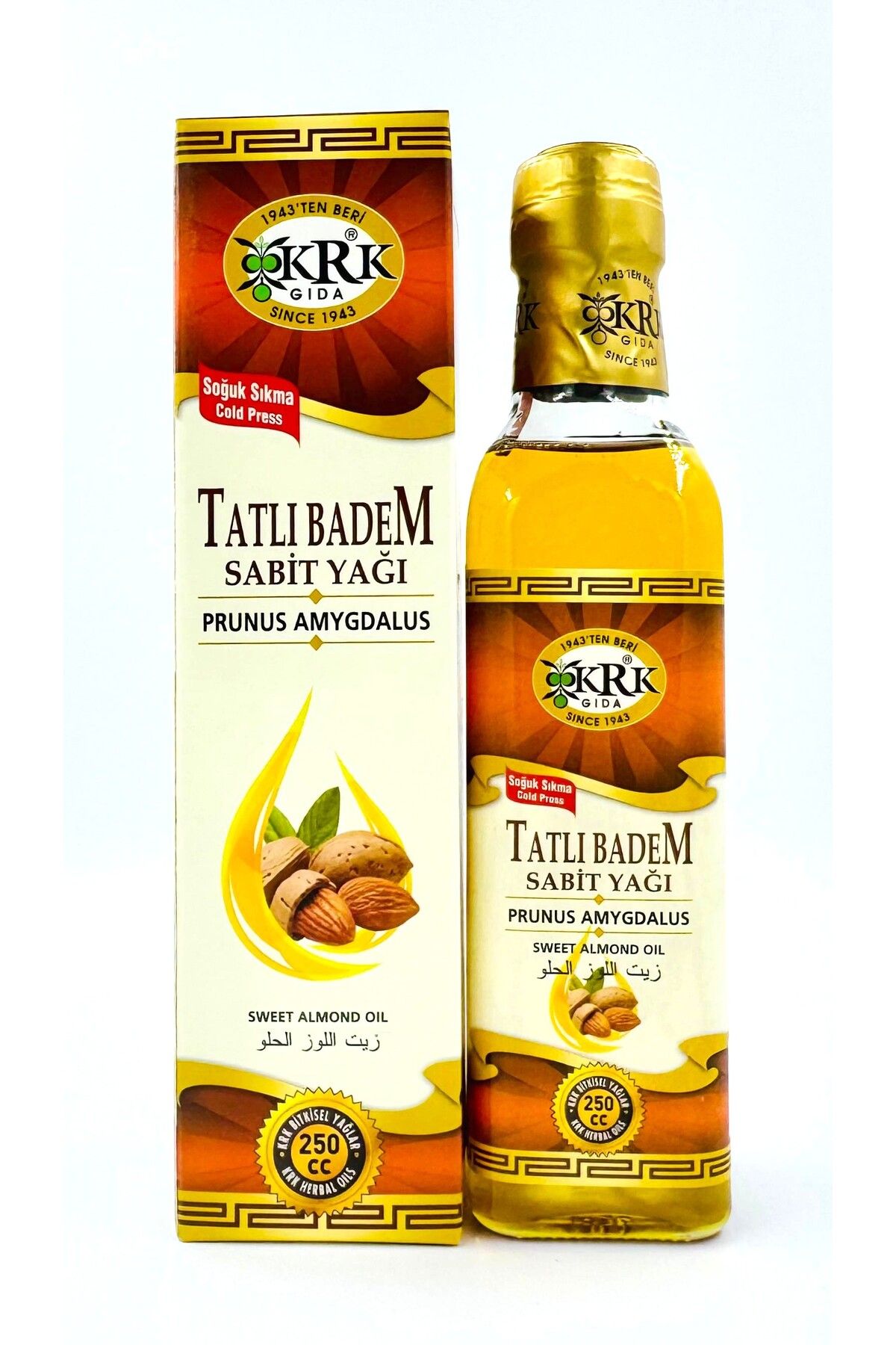 Krk Gıda TATLI BADEM YAĞI 250CC KRK GIDA