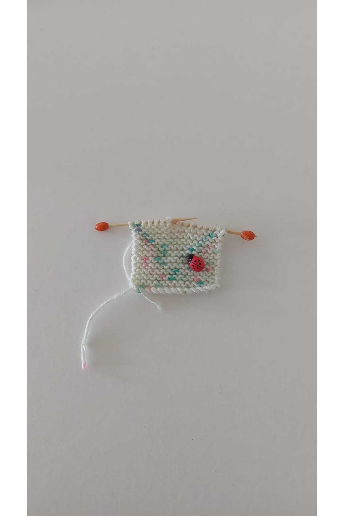 GiftlandCollection GiftLand Beyaz El Örgüsü Minyatür Magnet