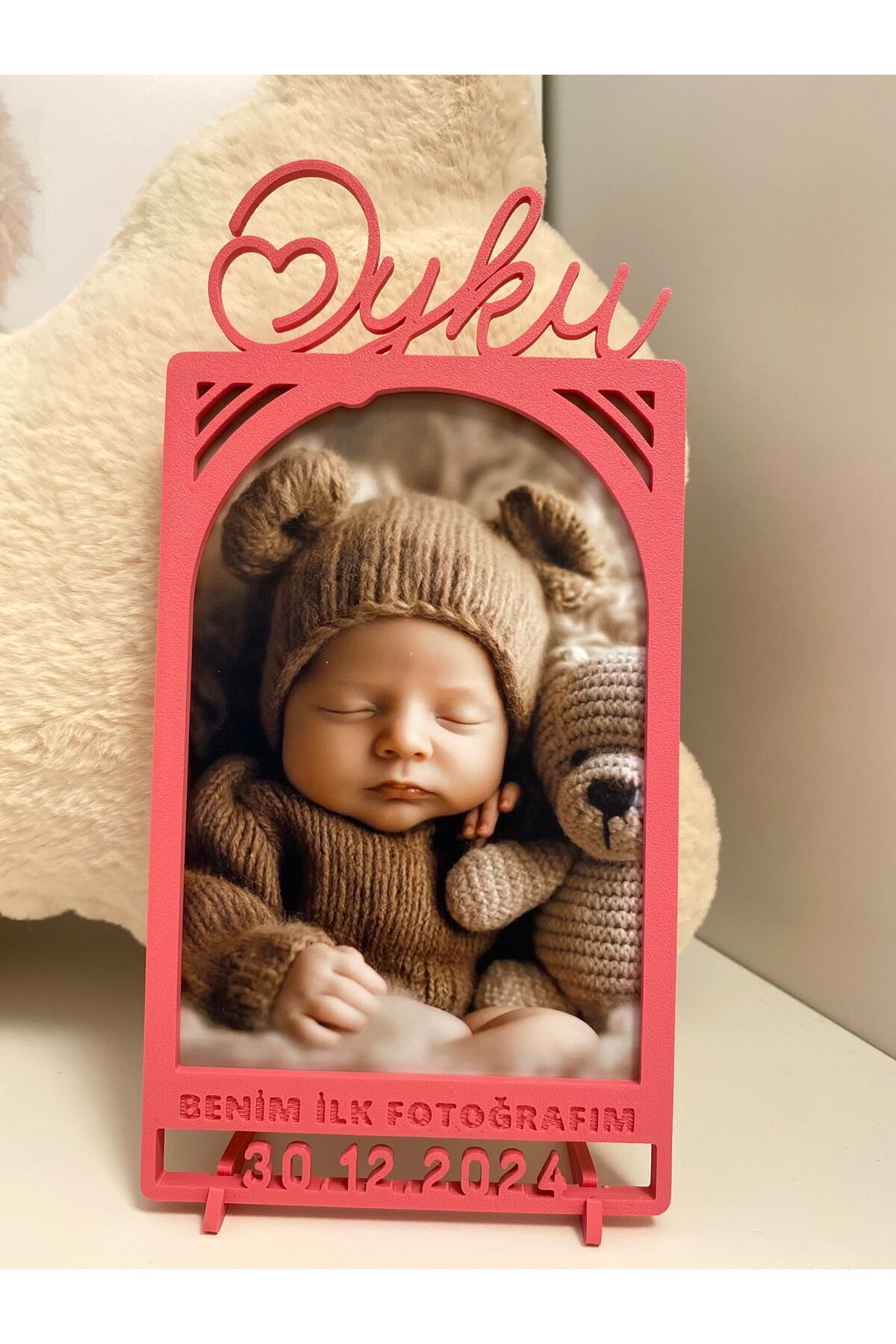 CHNSTORE Kişiye Özel İsimli Bebek Çerçevesi