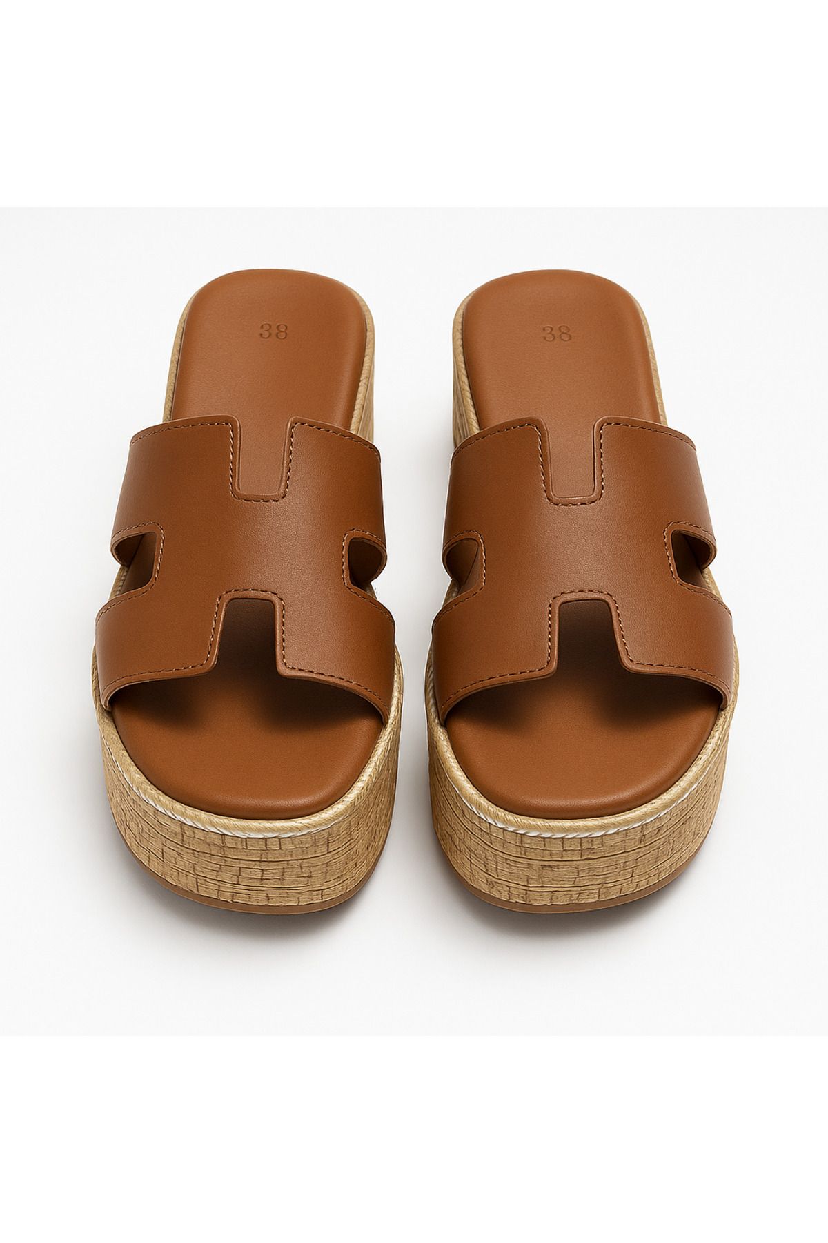 patlatti shoes Palatti Shoes Dolgu Taban Kadın Terlik
