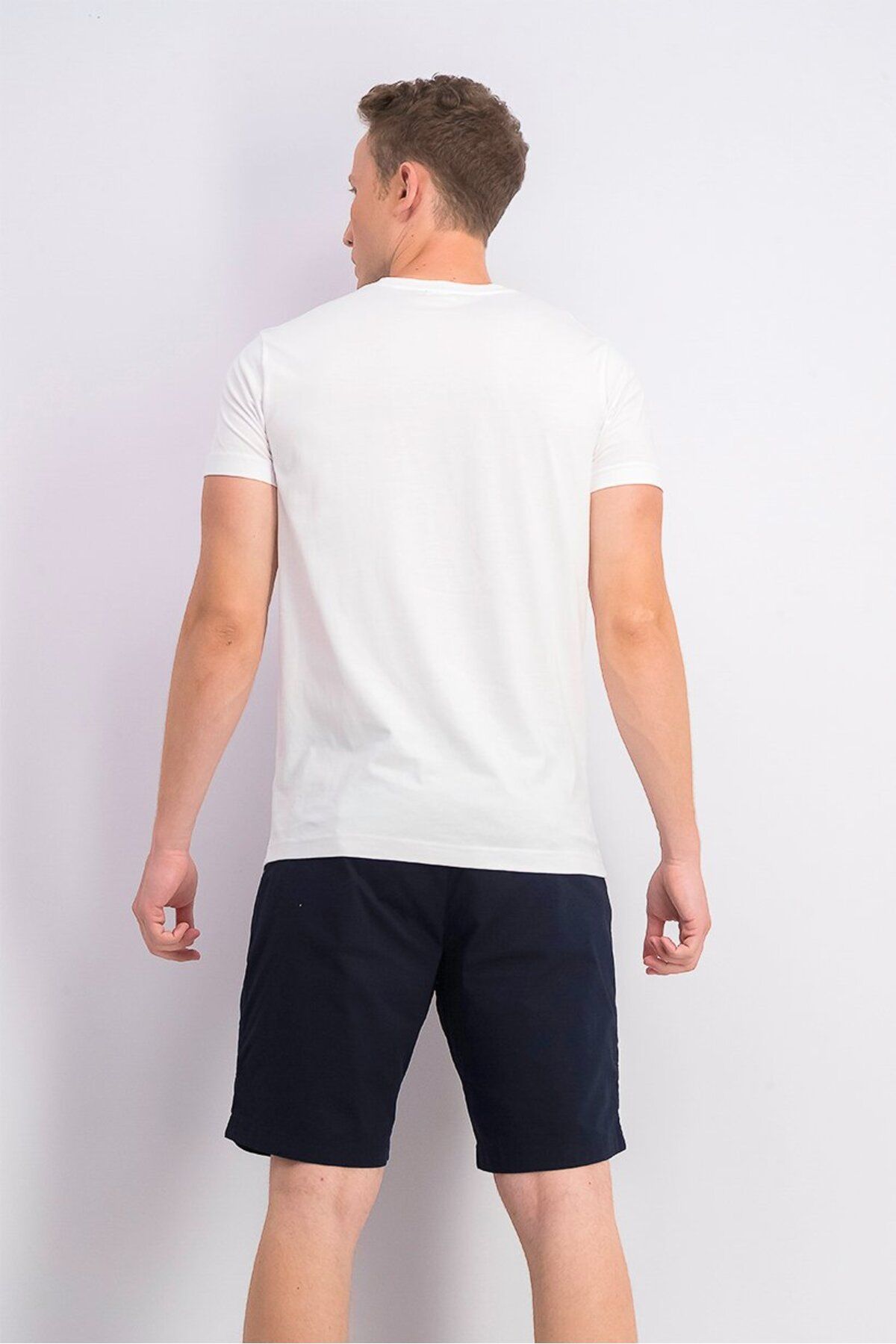 Diesel-Men T,diego Qa T-shirt, White And Black And Red 2