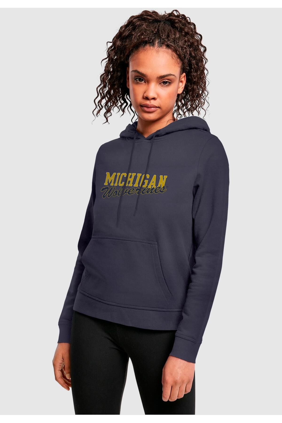 Merchcode-Herren Michigan Wolverines - Script Basic Hoody 3