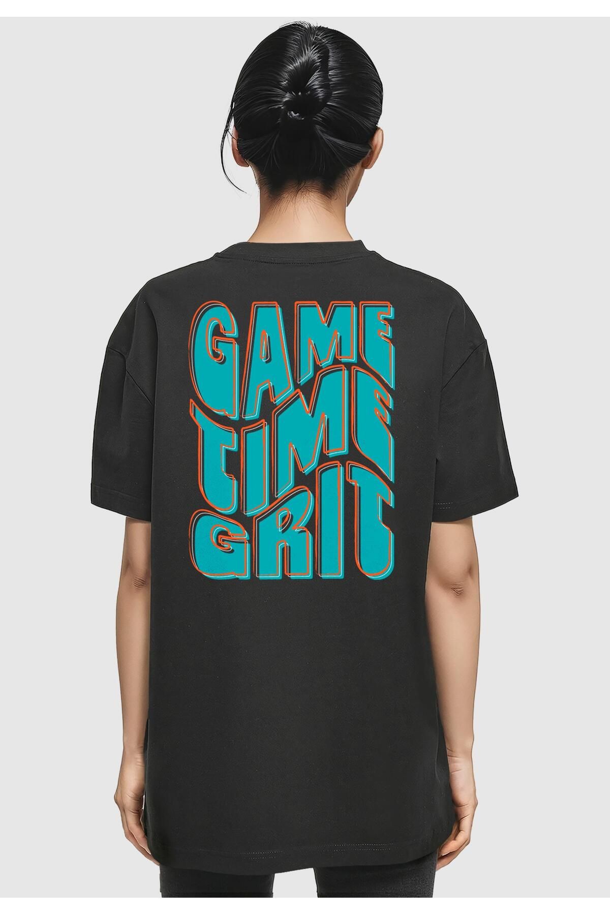 Merchcode-Ladies Game Time Grit Oversized Tee 5