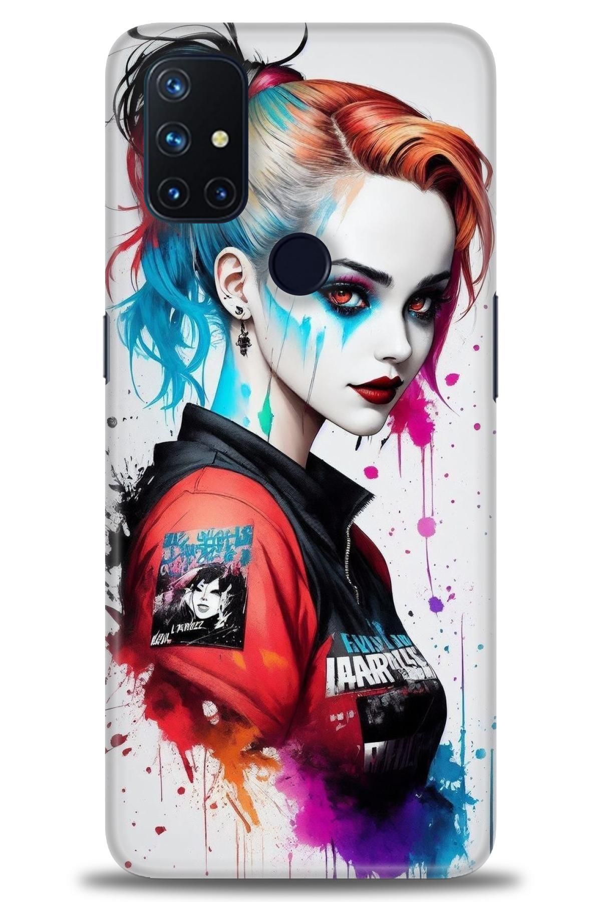 Oneplus Nord N10 İle Uyumlu HD Baskılı Desenli Silikon Kılıf - 437