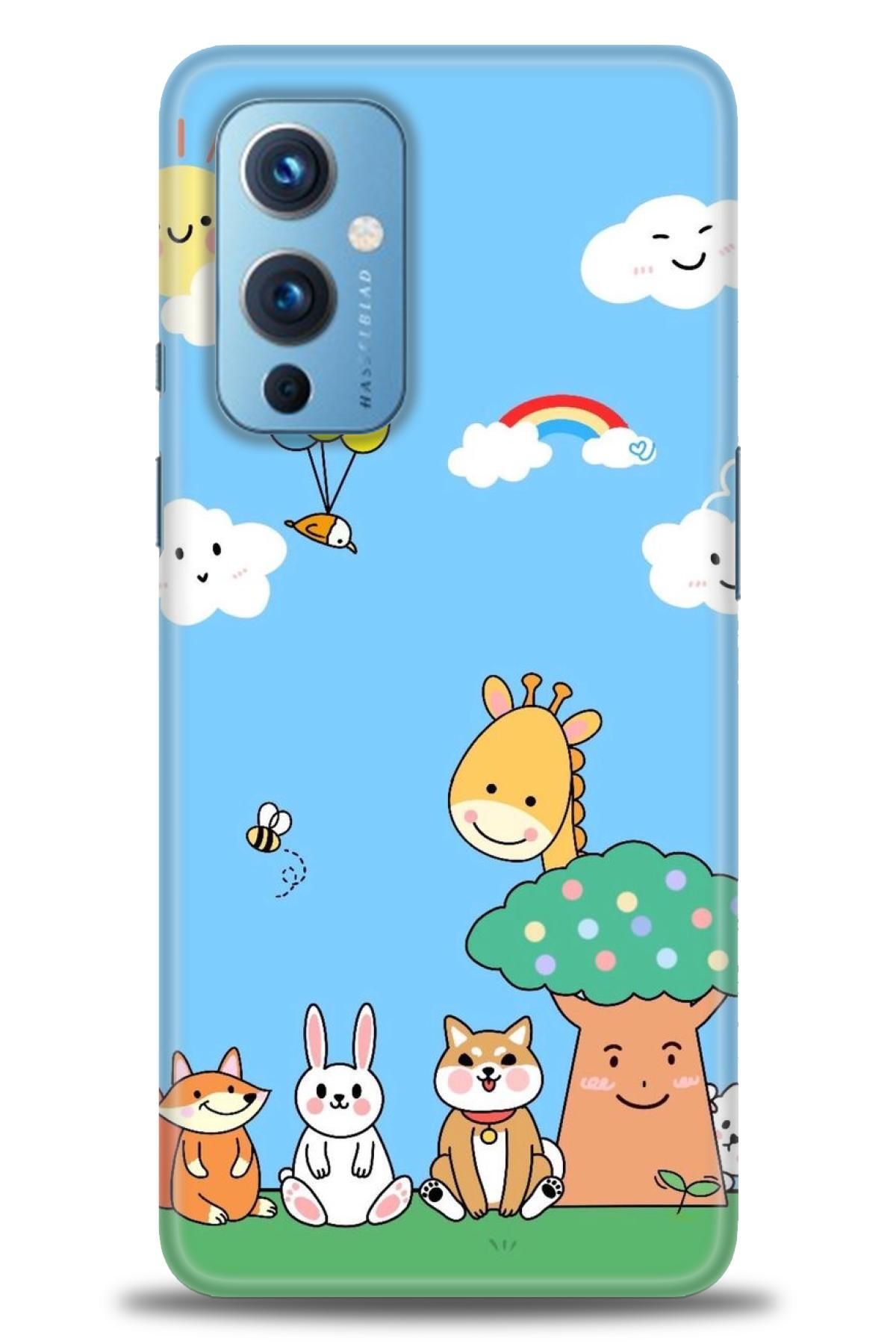 Oneplus 9 İle Uyumlu HD Baskılı Desenli Silikon Kılıf - 769