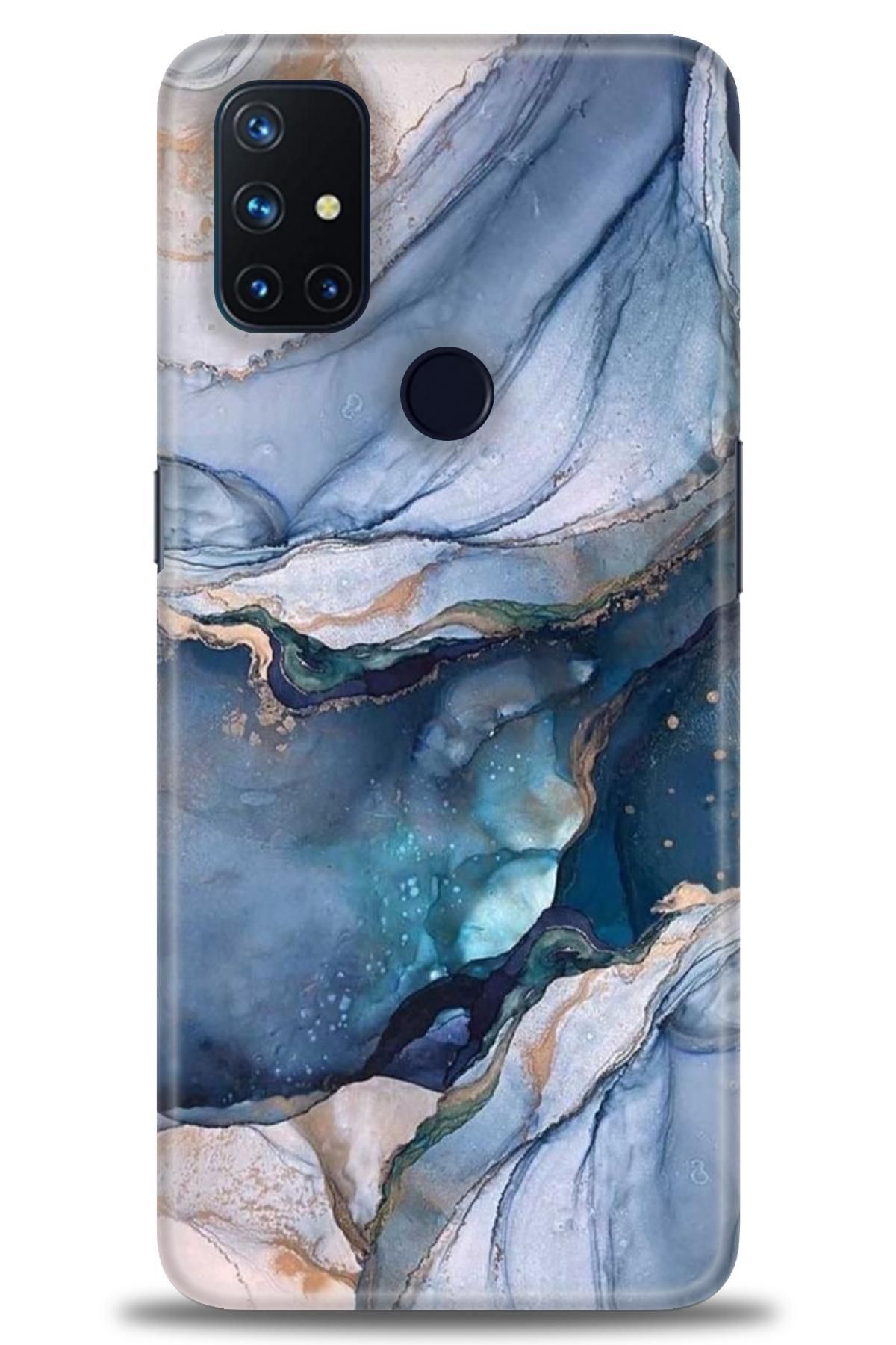Oneplus Nord N10 İle Uyumlu HD Baskılı Desenli Silikon Kılıf - 810