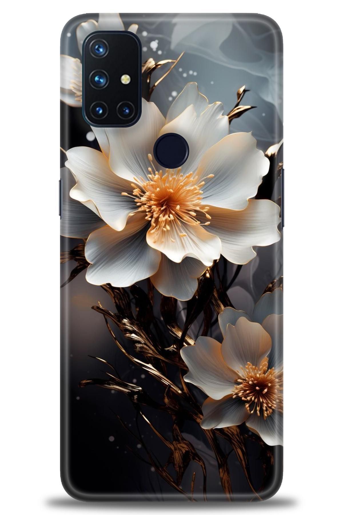 Oneplus Nord N10 İle Uyumlu HD Baskılı Desenli Silikon Kılıf - 357