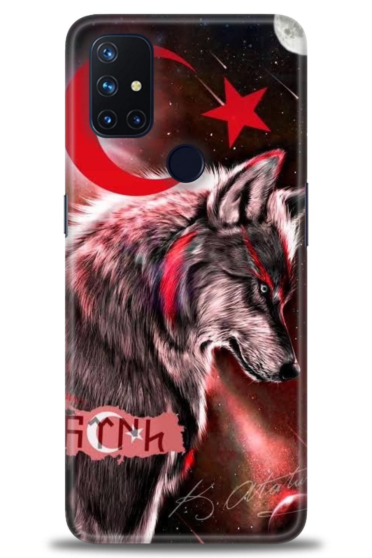 Oneplus Nord N10 İle Uyumlu HD Baskılı Desenli Silikon Kılıf - 466