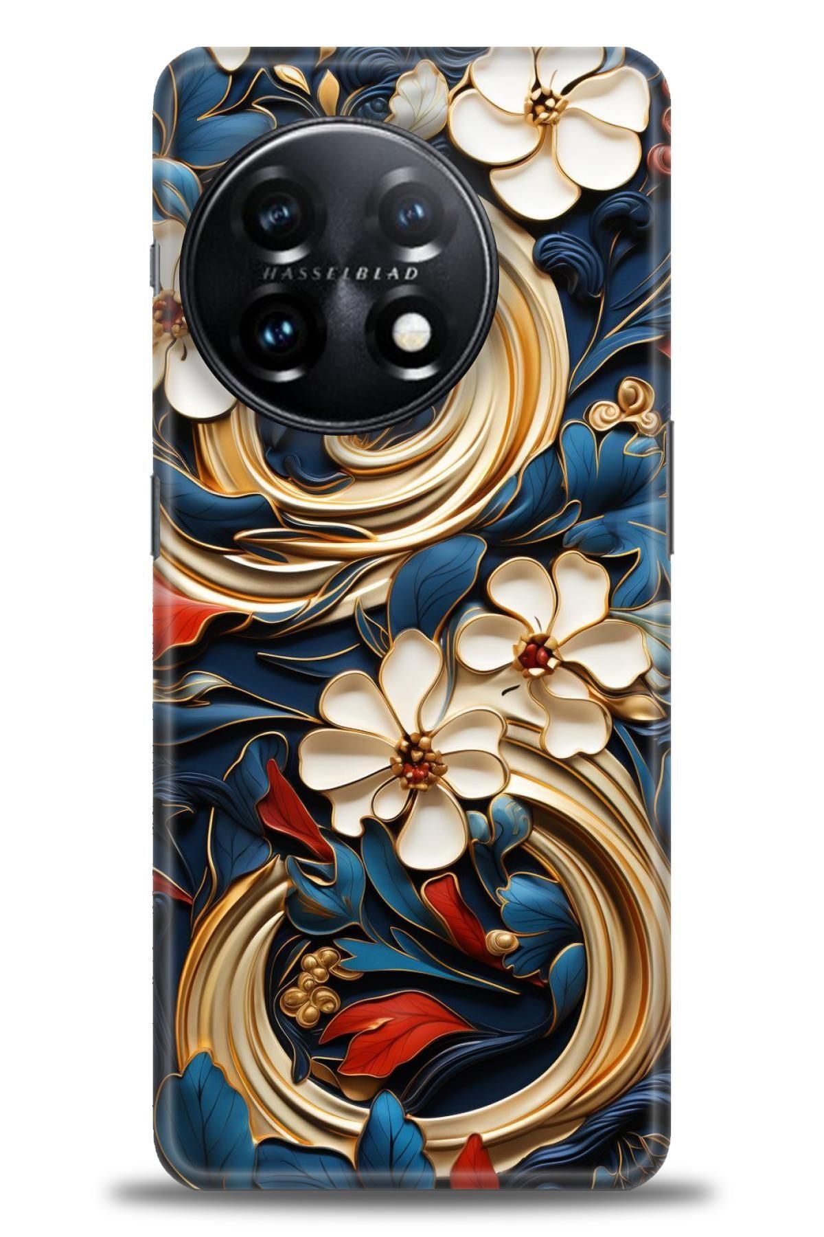 Oneplus 11 İle Uyumlu HD Baskılı Desenli Silikon Kılıf - 973