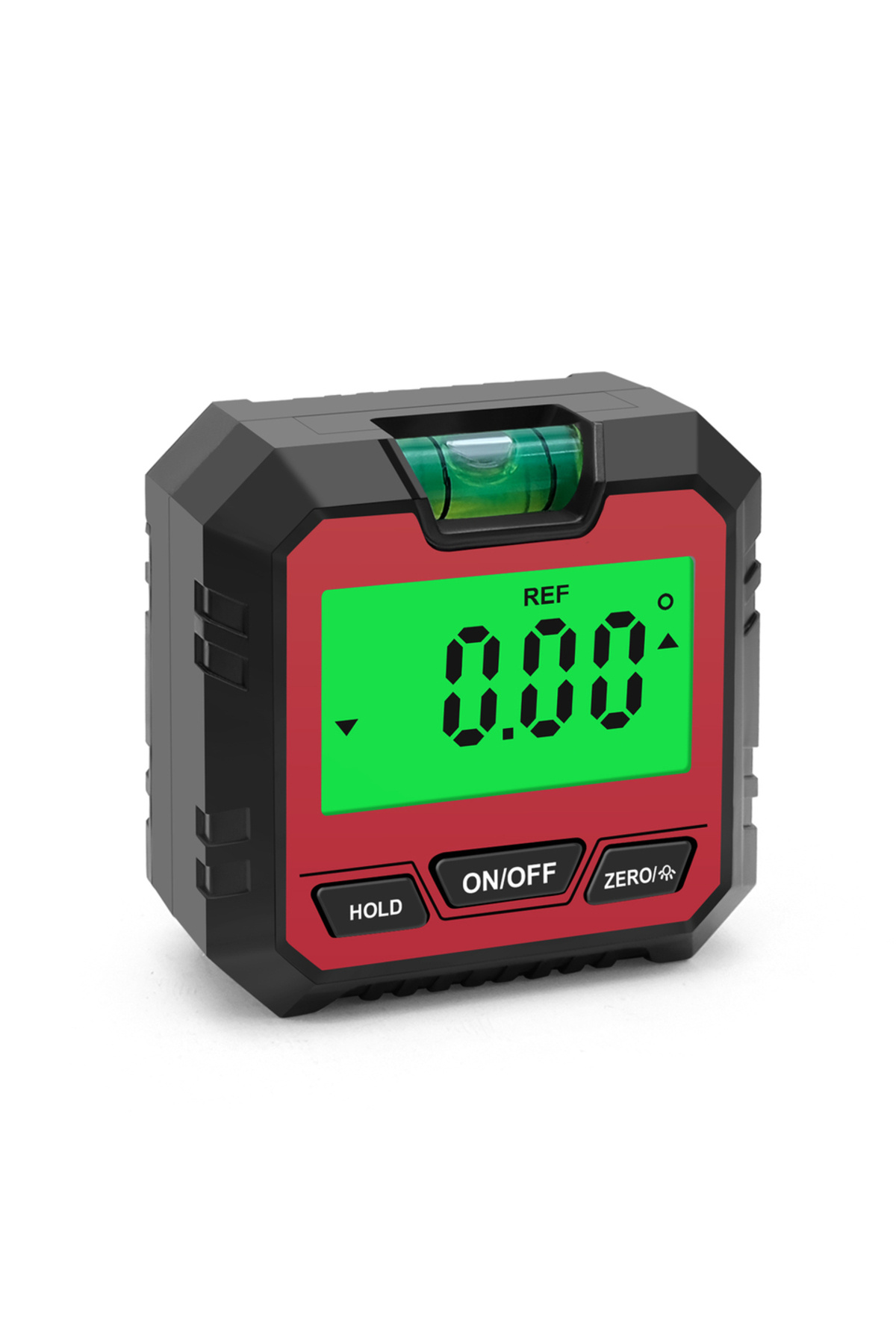 JUANJUAN-Red with spray Digital Level Angle Finder Gauge 360° Mini Measuring Inclinometer Bevel Gauge Inclino 1