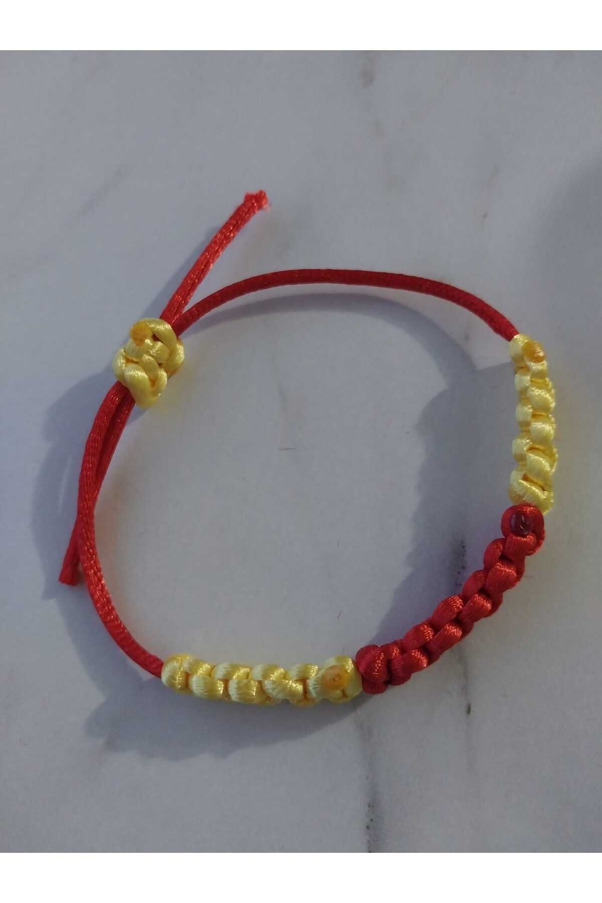 Selibra Cimbom Taraftar Bilekliği (Makrome)