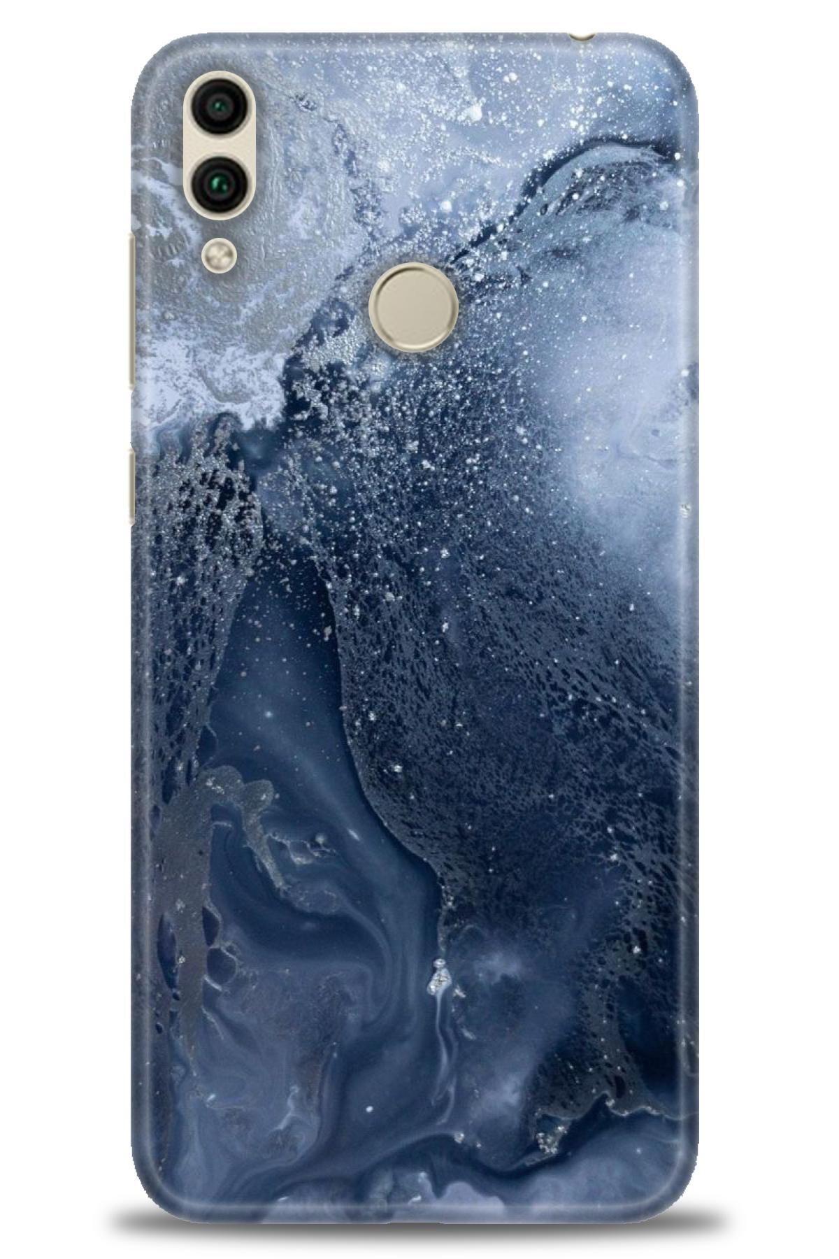 CooperTech Huawei Honor 8C İle Uyumlu HD Baskılı Silikon Kılıf - 405