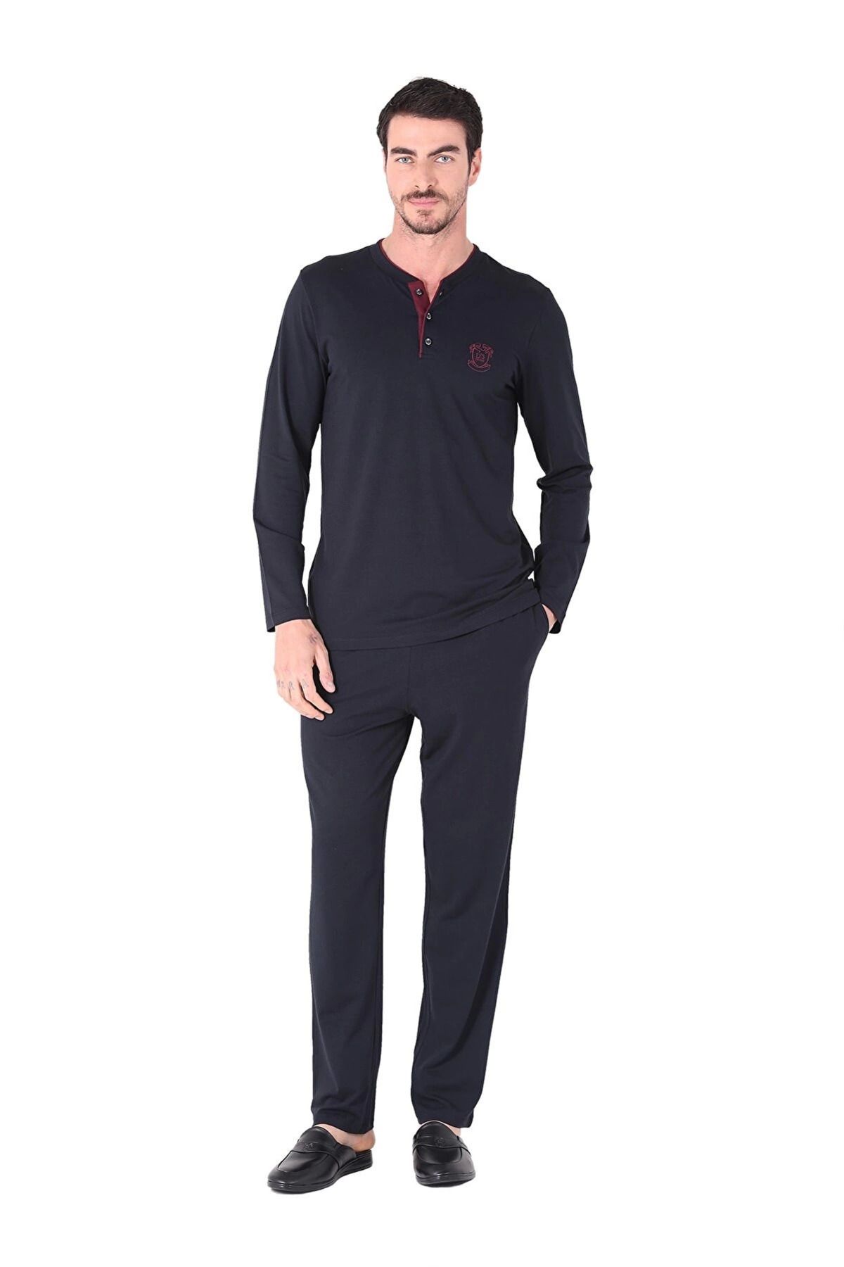 Moda Şahsenem D's Damat 221001 Uzun Kol Pijama Takımı