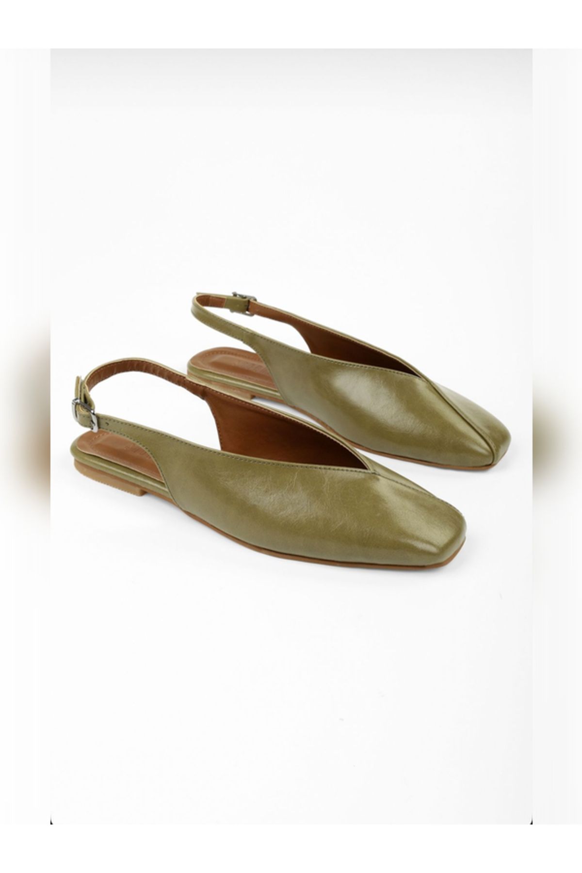 BPSHOES KADIN YAĞ YEŞİLİ BABET