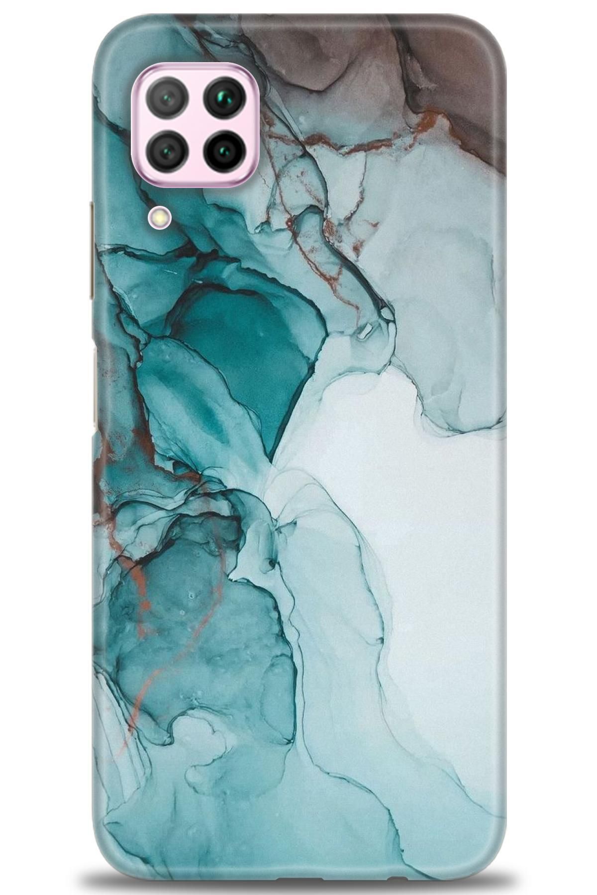 CooperTech Huawei P40 Lite İle Uyumlu HD Baskılı Silikon Kılıf - 212