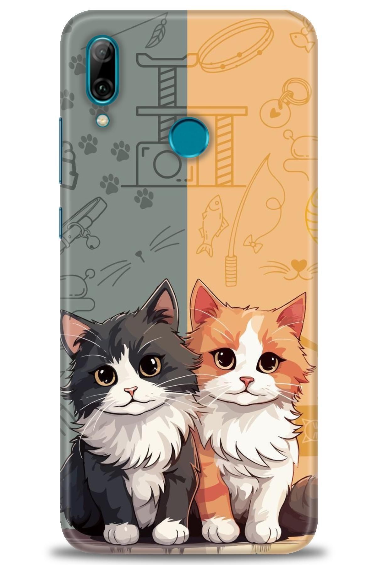 CooperTech Huawei P Smart Pro 2019 İle Uyumlu HD Baskılı Silikon Kılıf - 647
