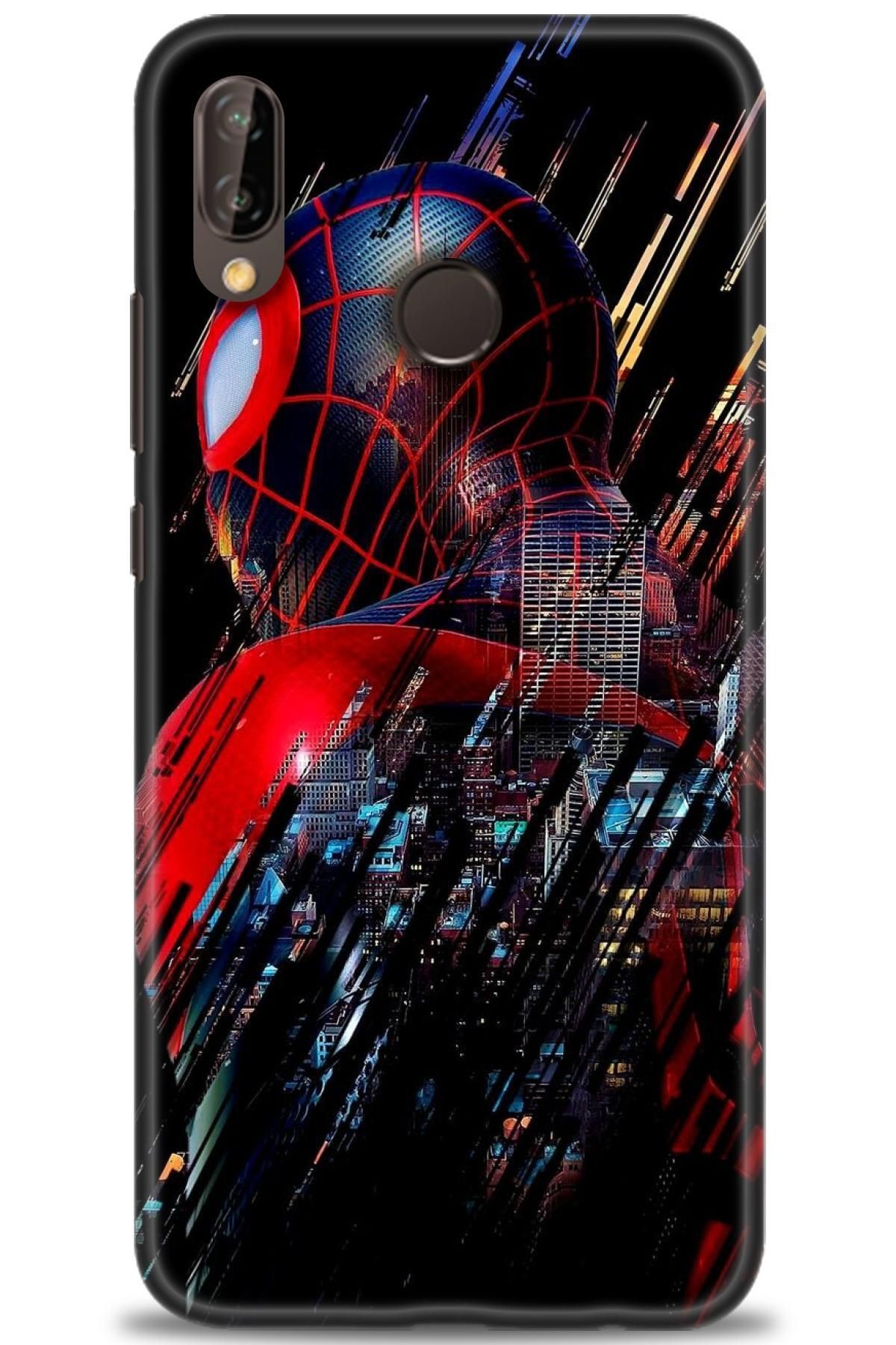 CooperTech Huawei P20 Lite İle Uyumlu HD Baskılı Silikon Kılıf - 896
